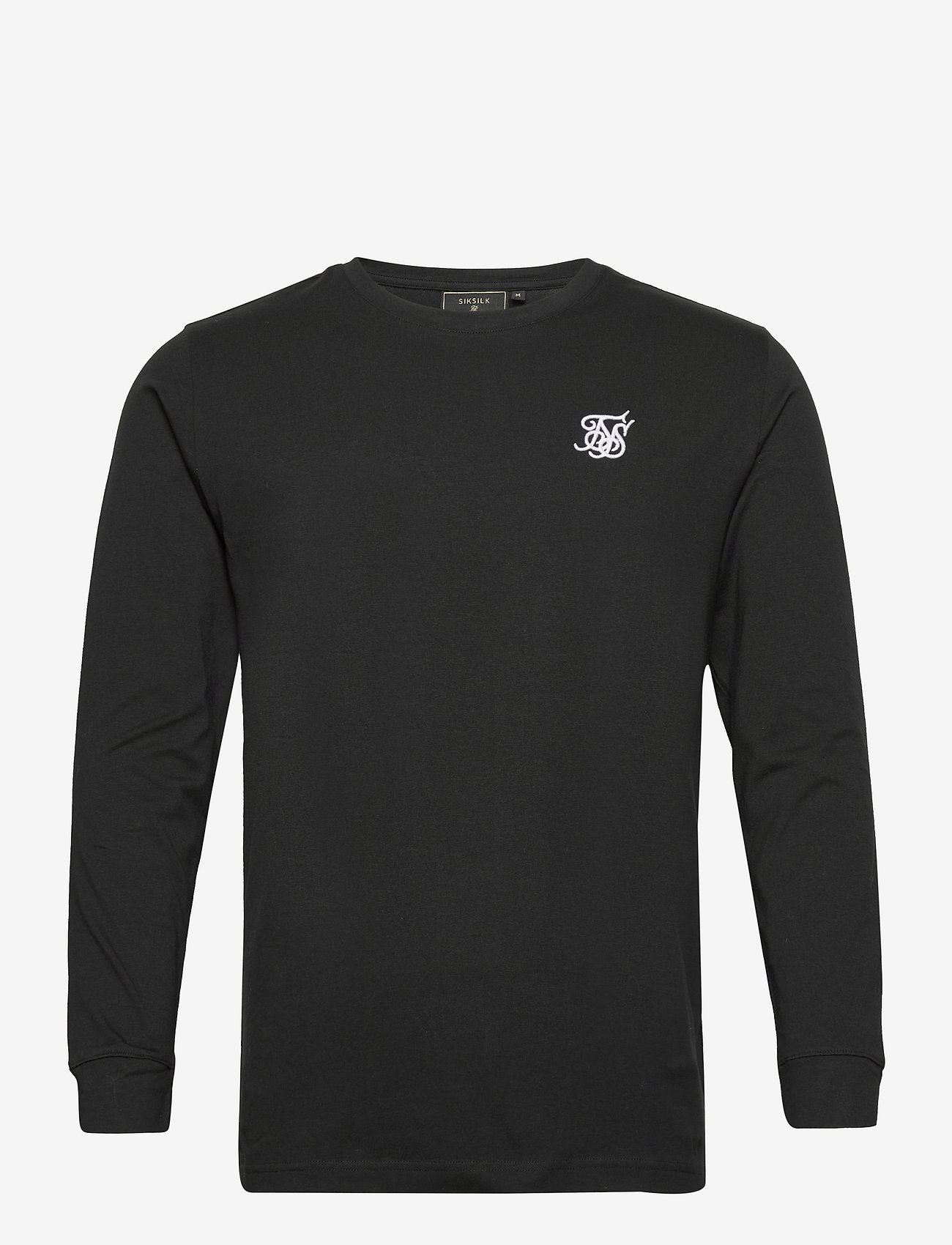 SIKSILK - l/s gym tee - black - 0