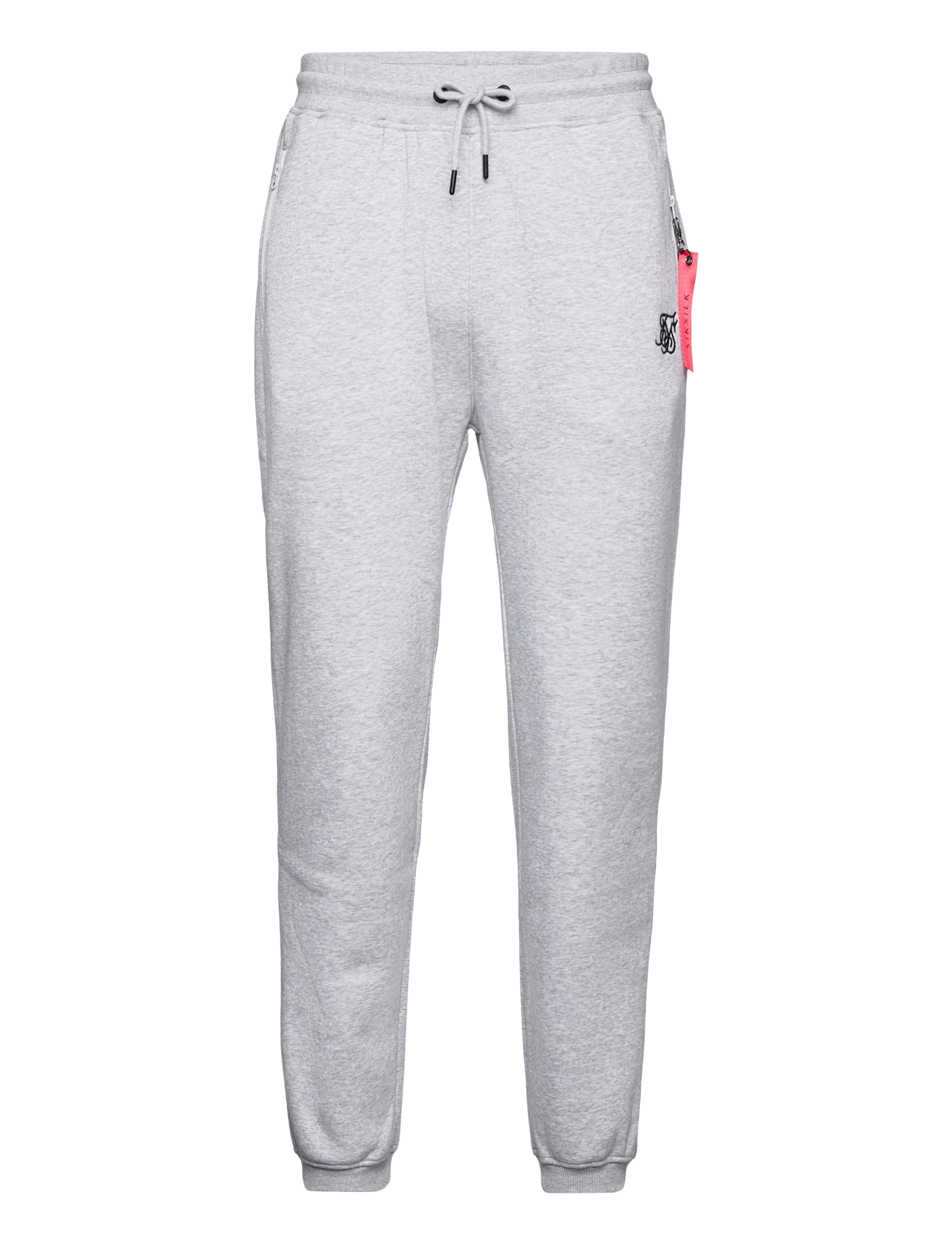 SIKSILK - relaxed flight joggers - light grey - 0
