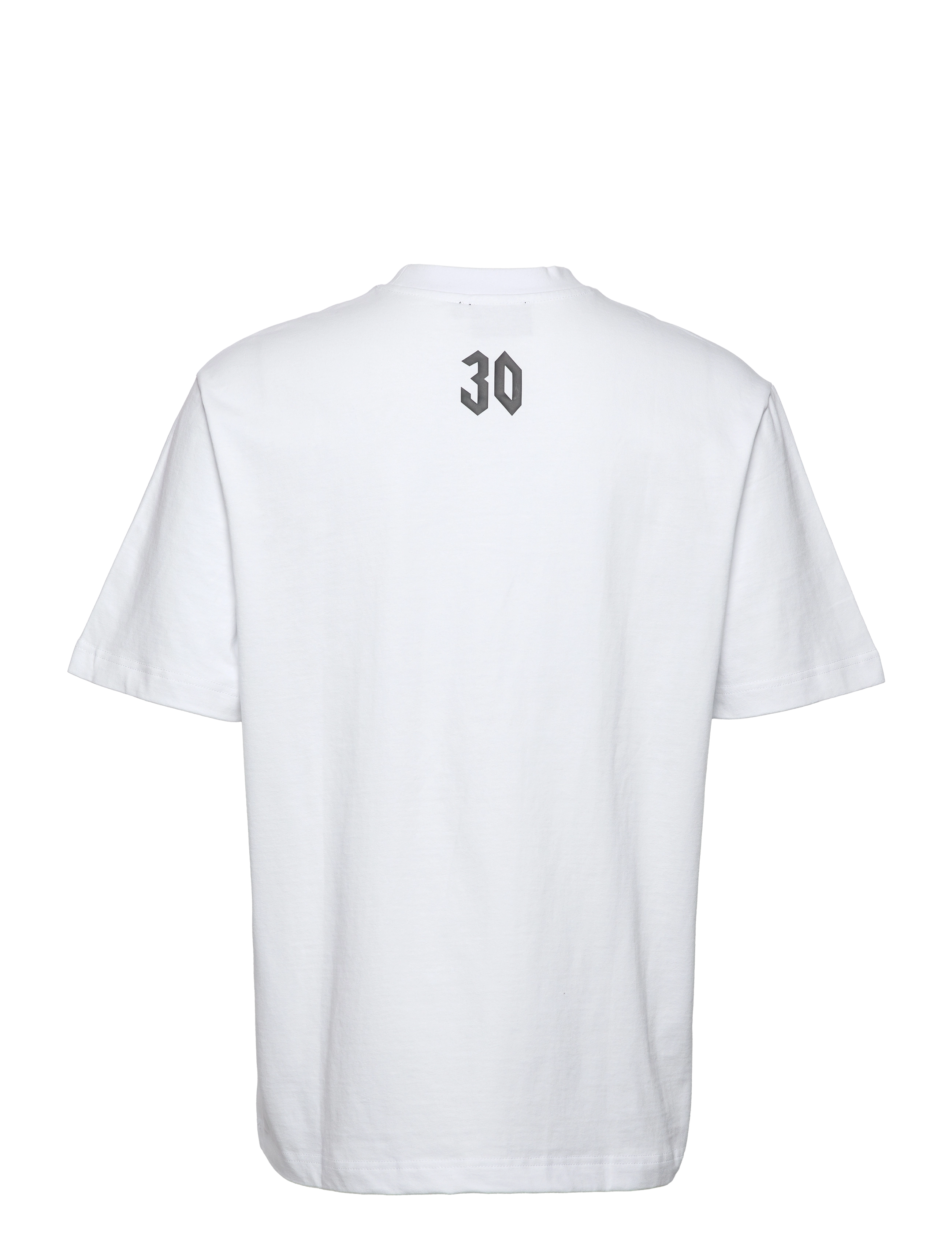 SIKSILK - messi x oversized tee - white - 1