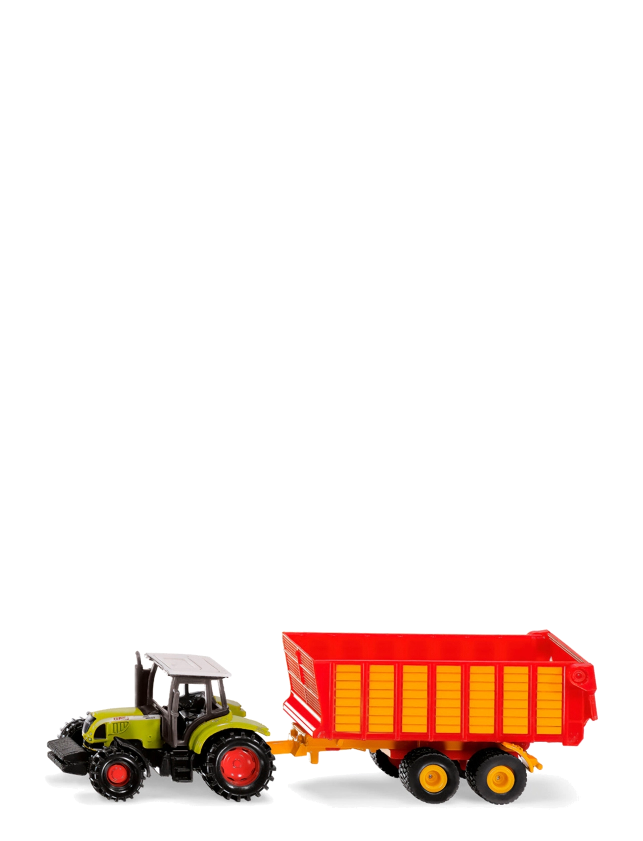 Siku Traktor Claas Med Ensilagesläp, Børn, Tractors, Multi/mønstret, Str: ONE SIZE