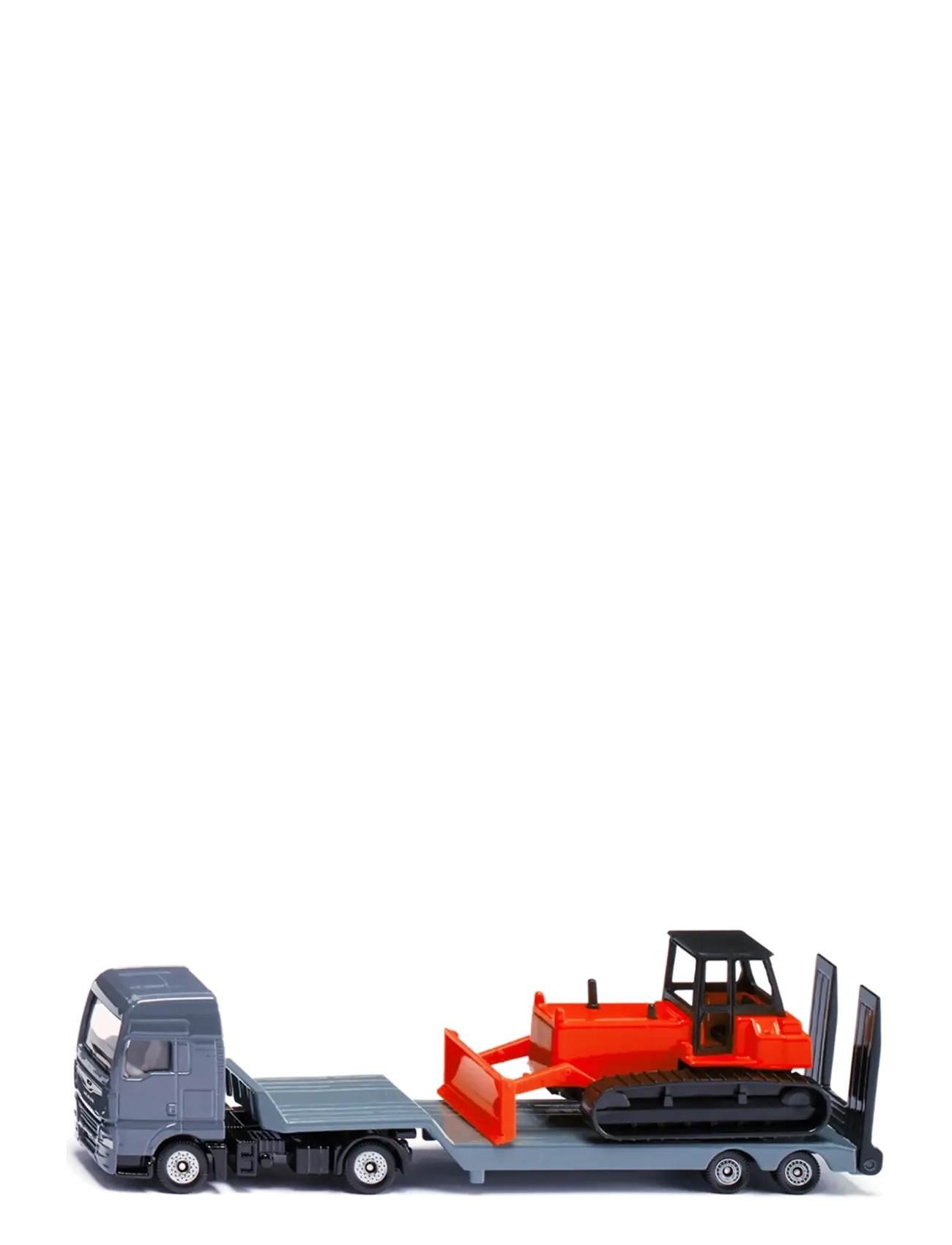 Siku Man Lastb. Med Bulldozer 1:87, One Size, Grey, Legetøjskøretøjer > Byggebiler, Børn