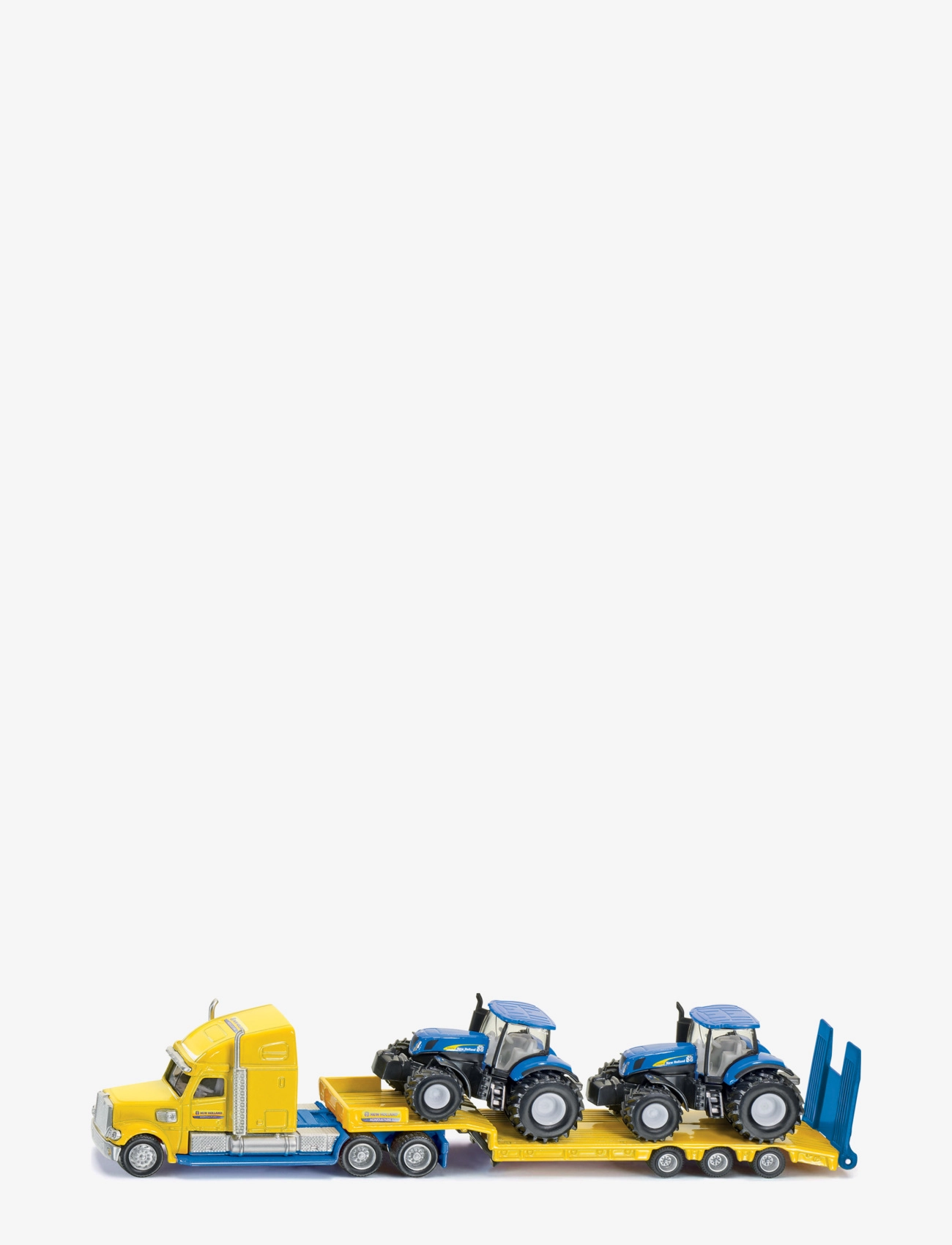Siku Lastbil Med Nh.traktor 1:87, 260X 48X 75MM, Multi/patterned, Legetøjsbiler Og -Køretøjer > Legetøjsbiler, Børn