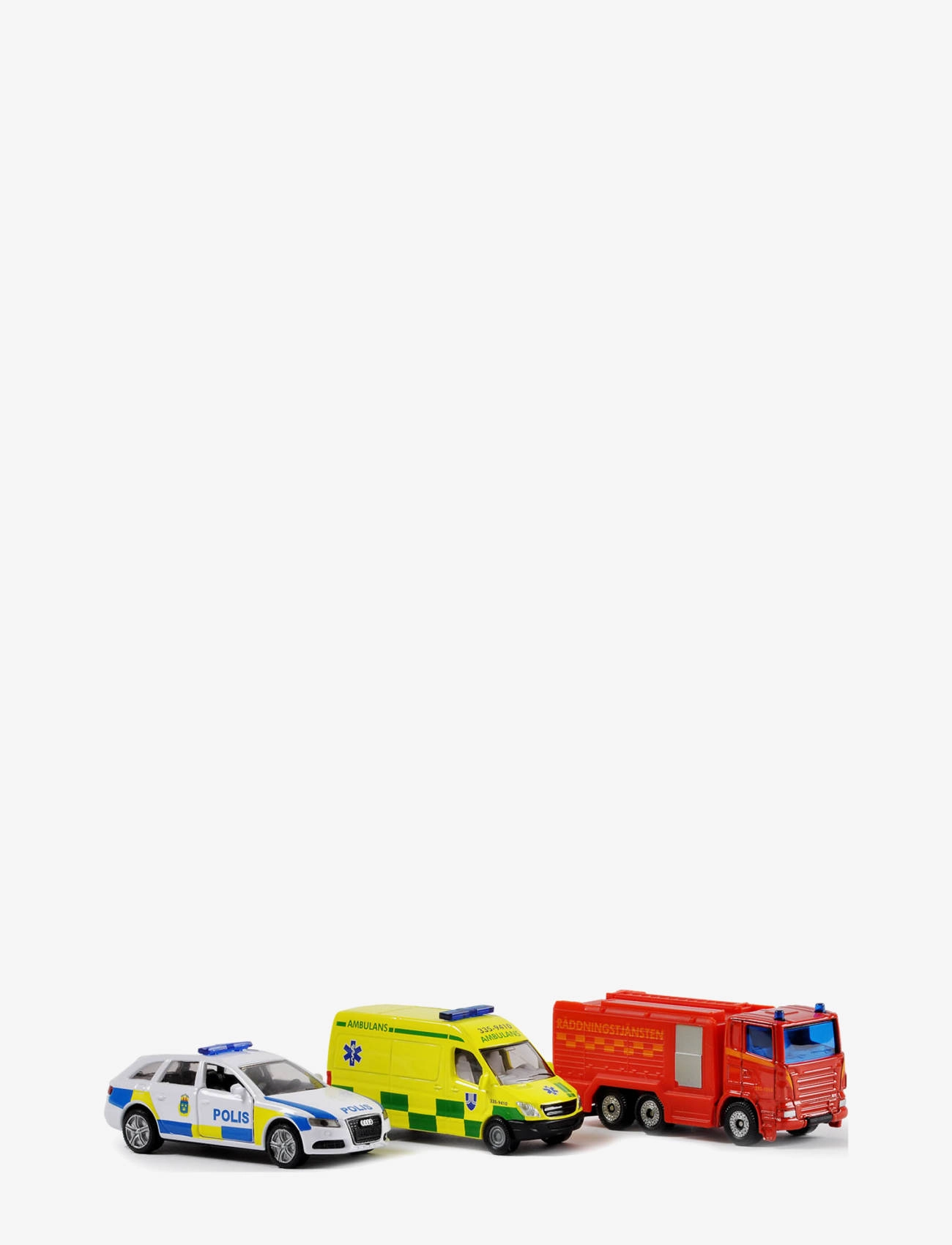 Siku SVENSKT RÄDDNINGSTJÄNST SET - Kjøretøy - MULTI / multi