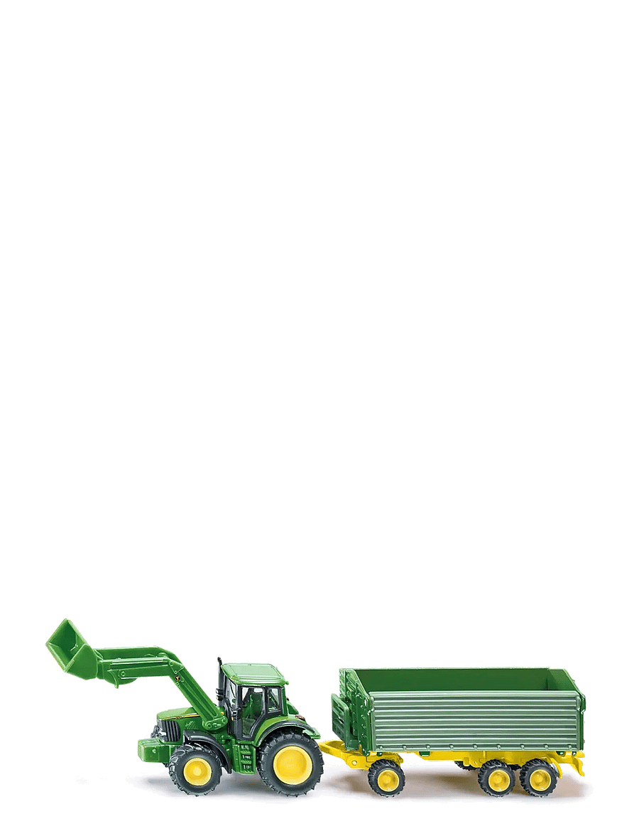 Siku - J.DEERE/VAGN 1:87 - traktorer - multi - 0