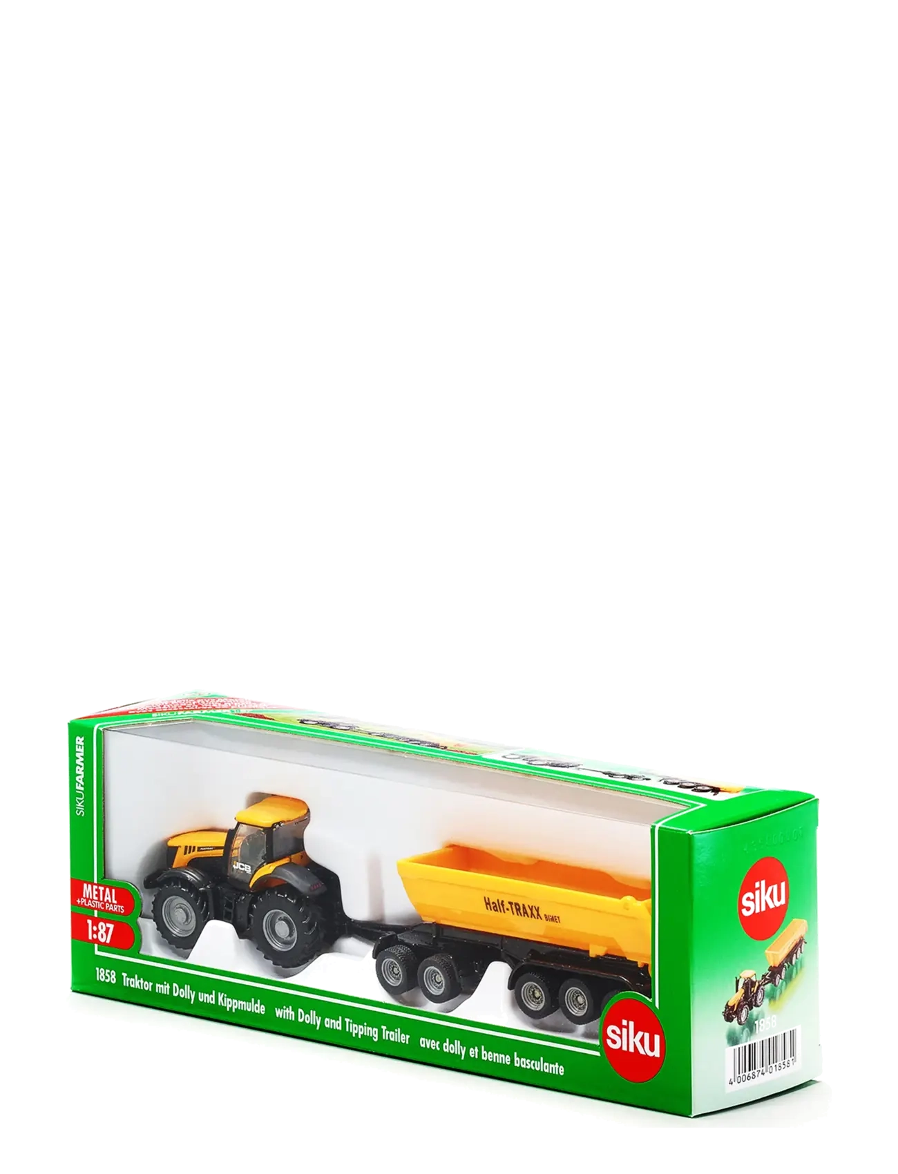 Siku - TRAKTOR M DOLLY-/TIPSLÄP 1:87 - traktorit - multi - 1