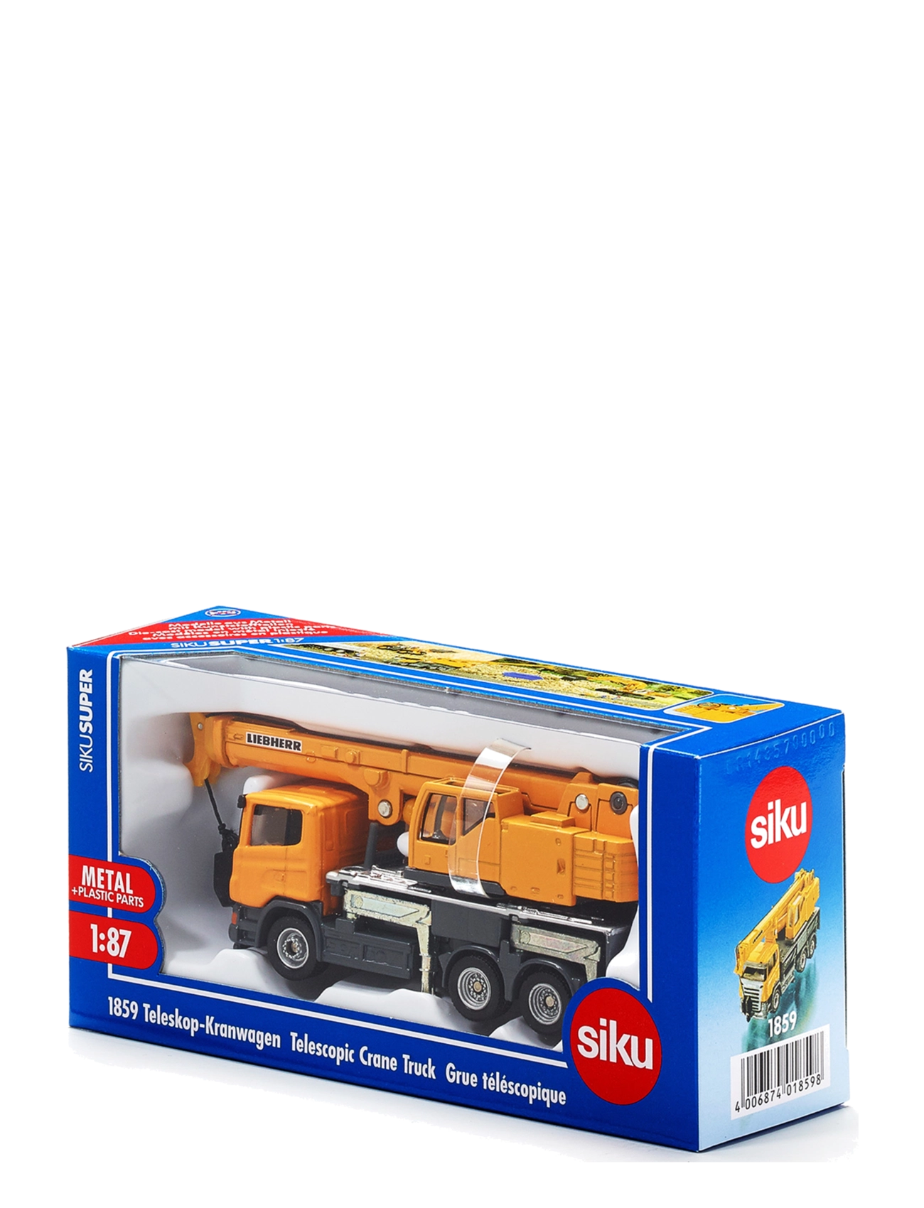 Siku - SCANIA TELESKOP. KRANBIL 1:87 - byggmaskiner - multi - 1