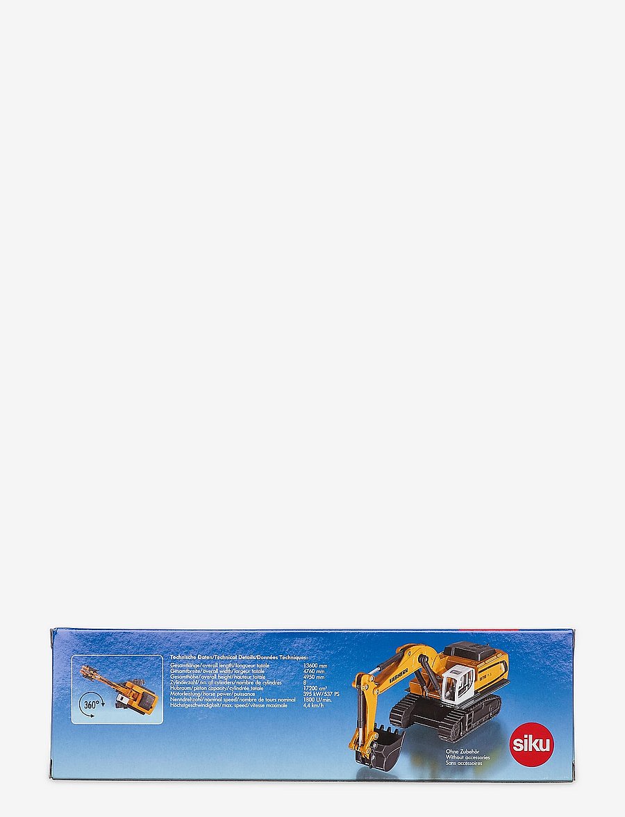 Siku - GRAVEMASKINE HYDROPUMP 1:87 - byggekøretøjer - multi - 3