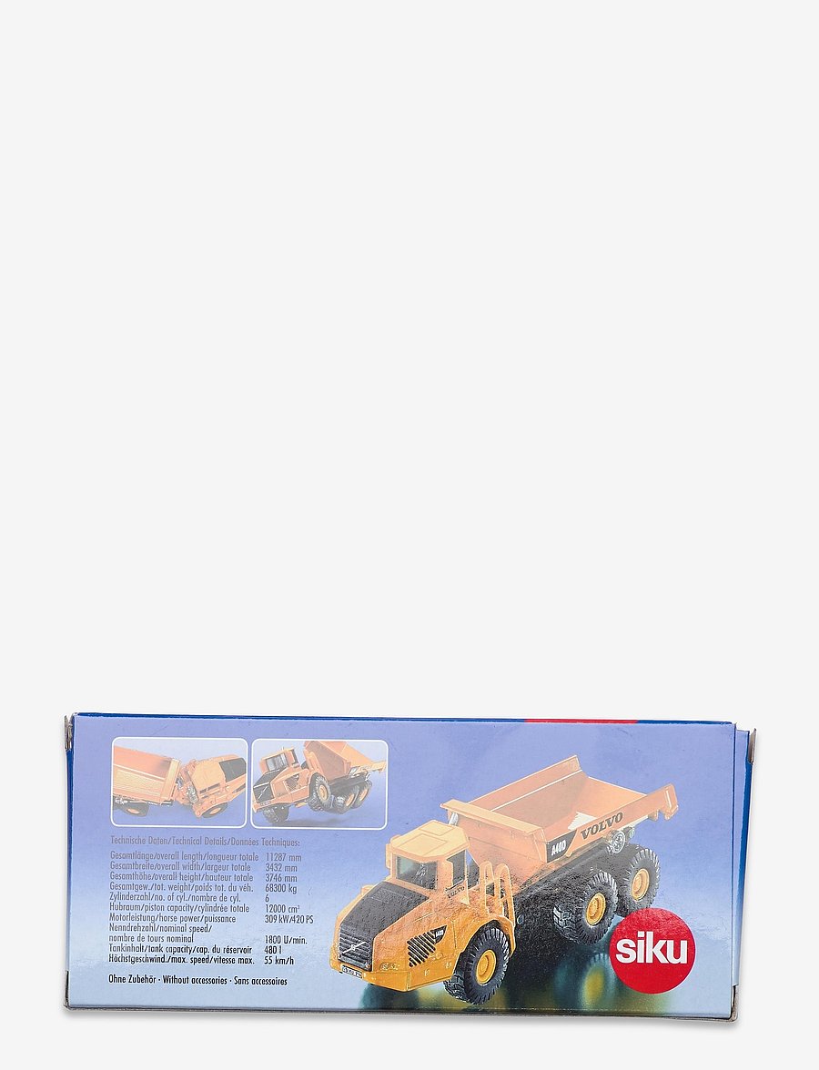 Siku - DUMPER VOLVO 1:87 - byggekøretøjer - multi - 1