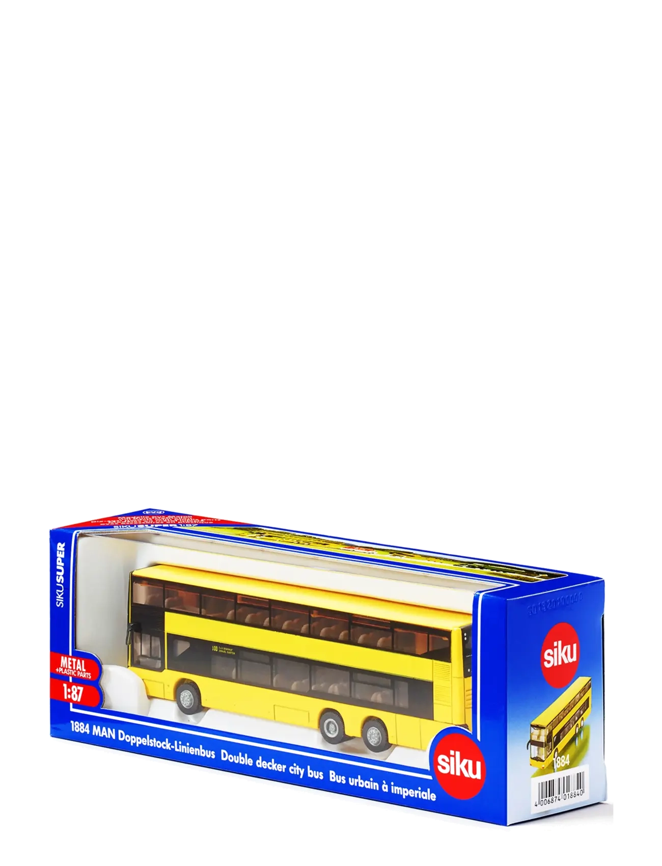 Siku - BUSS DUBBELDÄCKARE MAN 1:87 - bussar - multi - 1