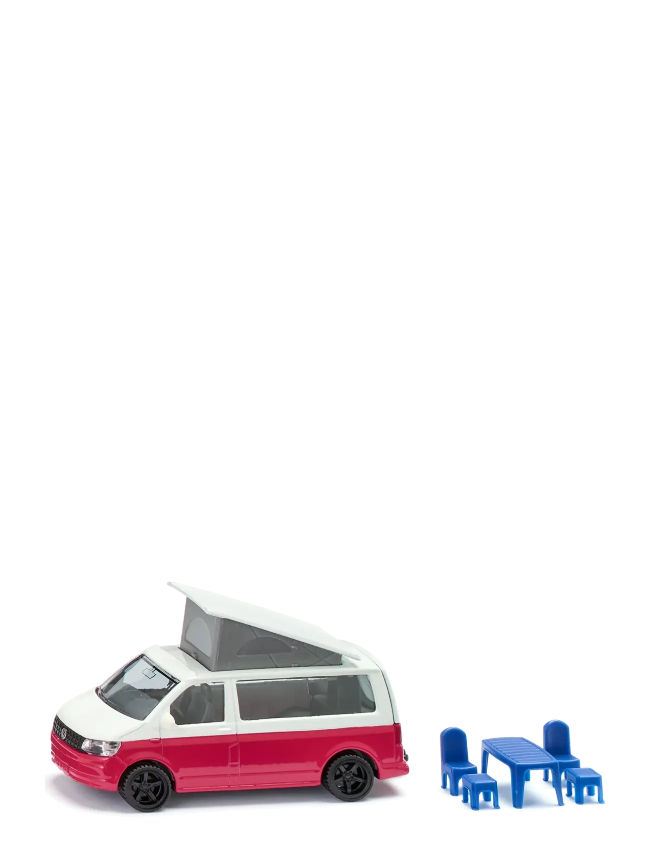 Siku VW T6 HUSBIL M ACCESSOARER1:50 - Lekesett & Lekefigurer - MULTI / red