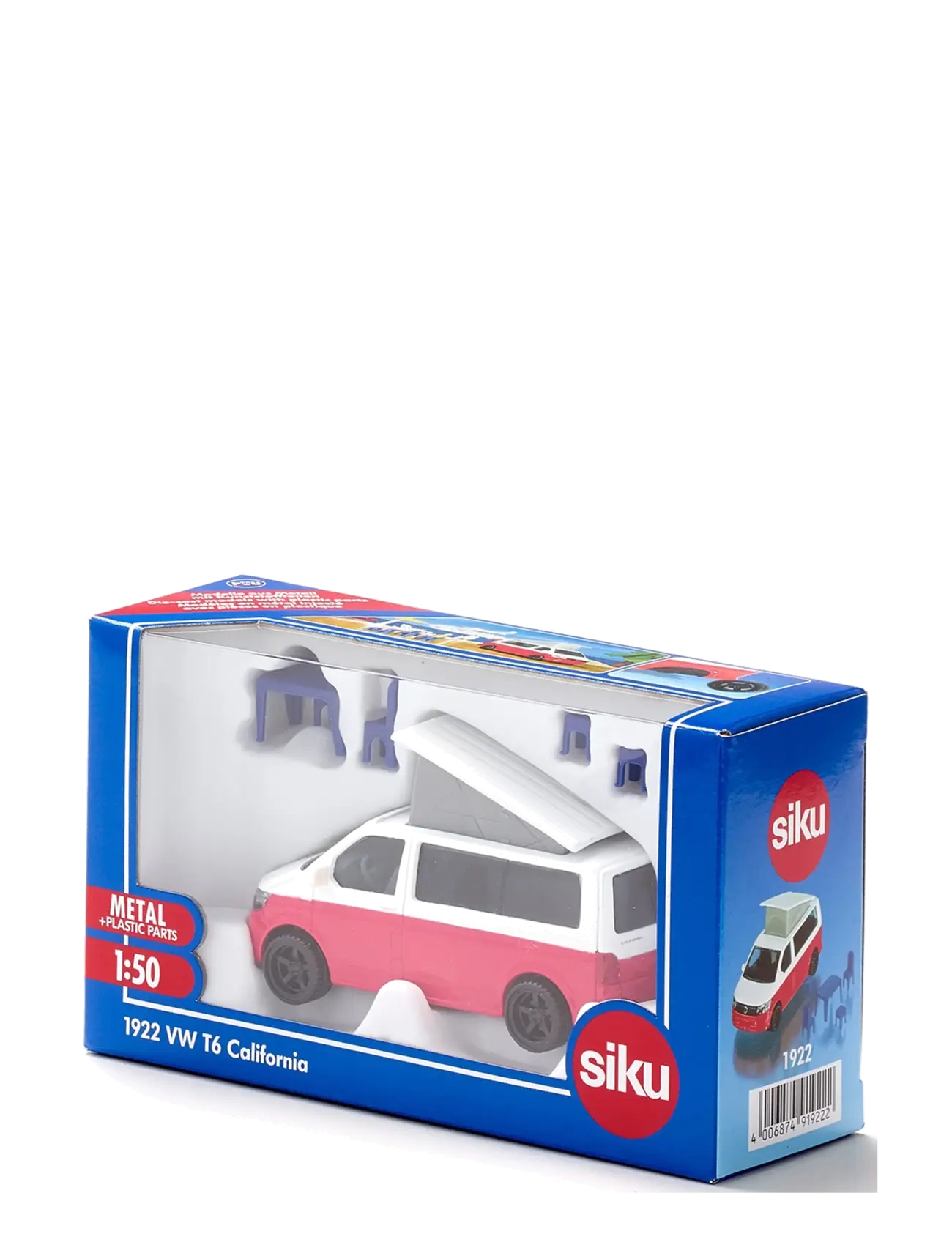 Siku - VW T6 HUSBIL M ACCESSOARER1:50 - legesæt - multi - 3