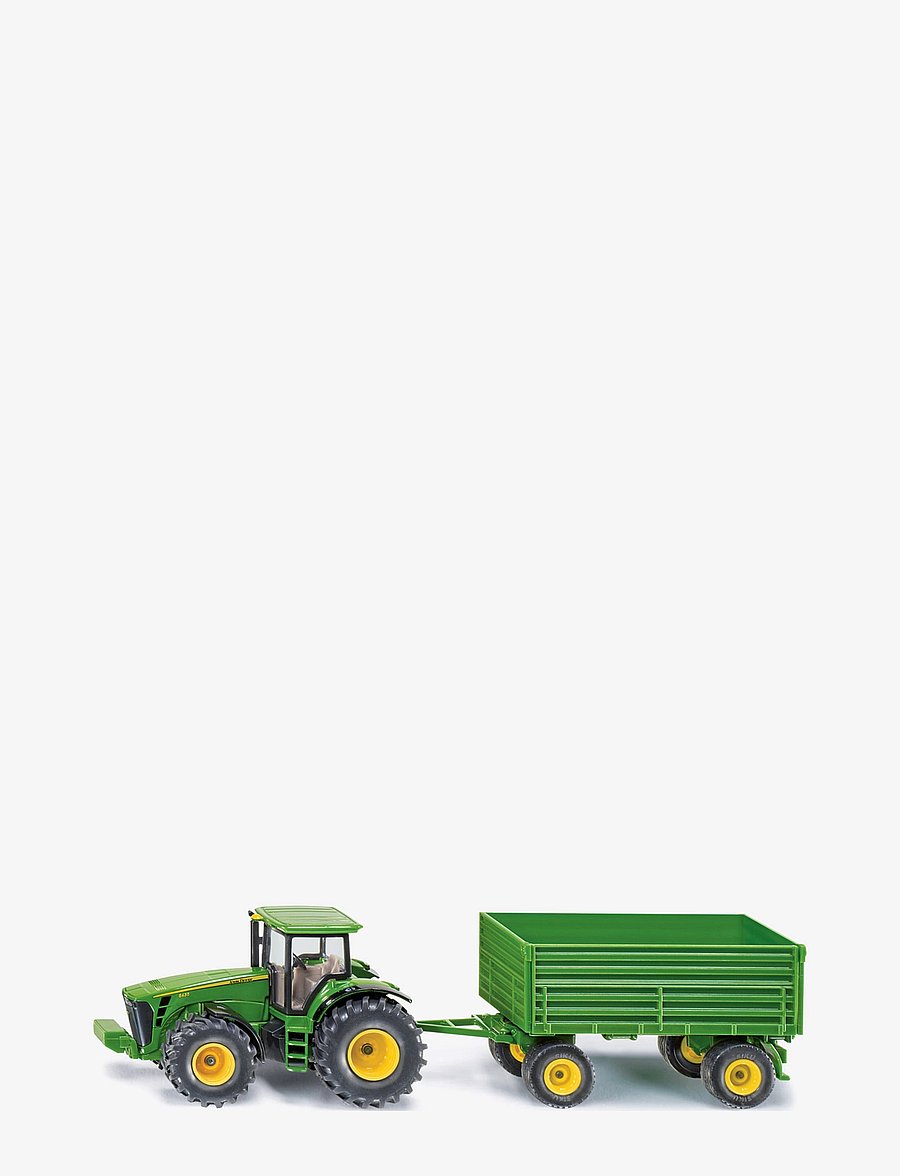Siku - JD TRAKTOR M. SLÄP 1:50 - byggekøretøjer - multi - 0