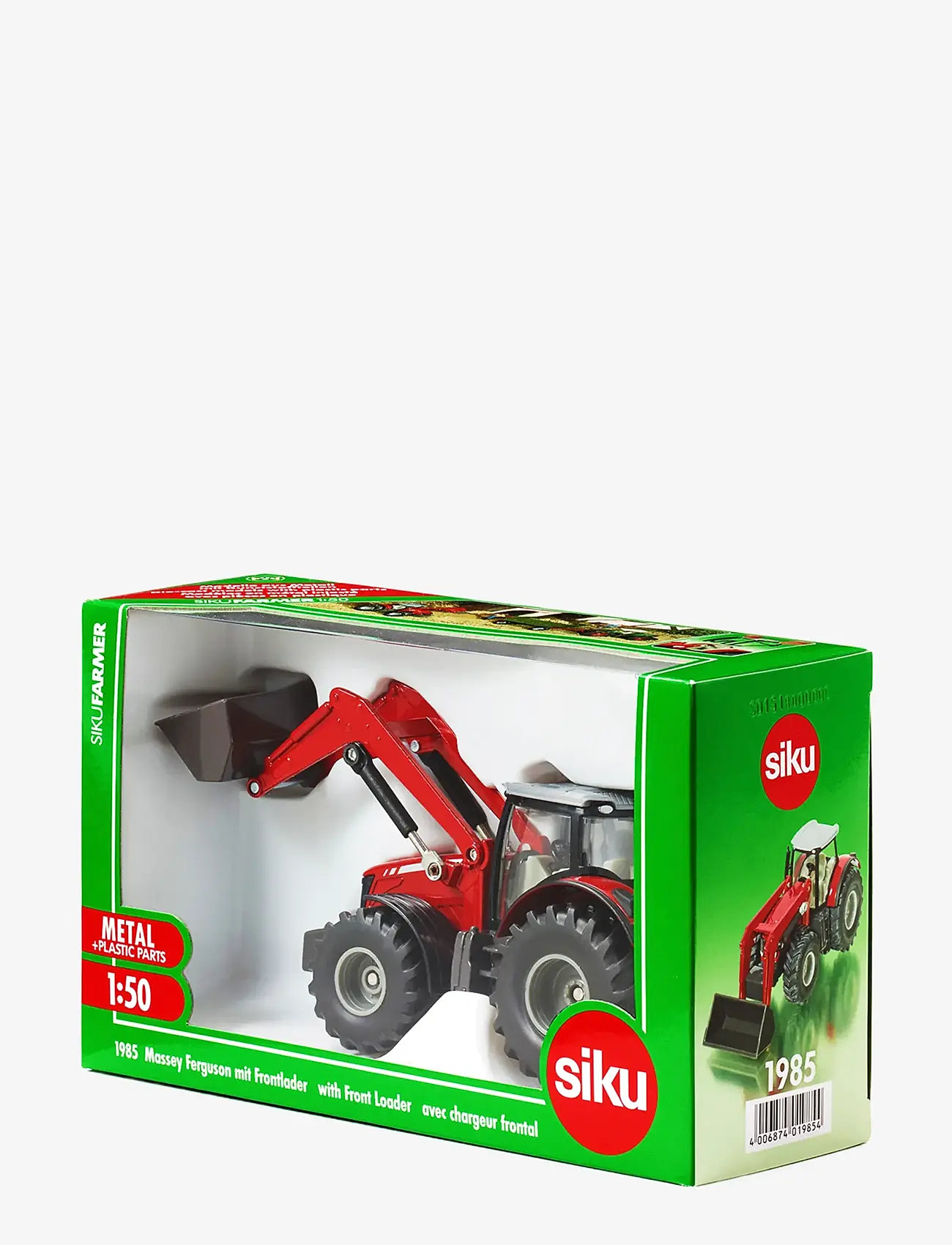 Siku - MASSEY F. FRONTL 1:50 - byggmaskiner - multi - 2