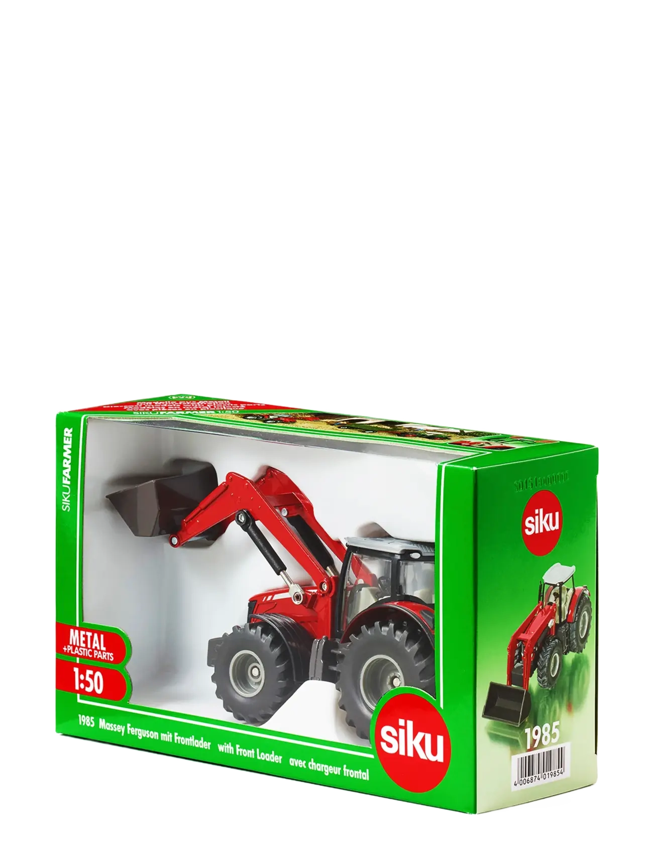 Siku - MASSEY F. FRONTL 1:50 - byggmaskiner - multi - 2