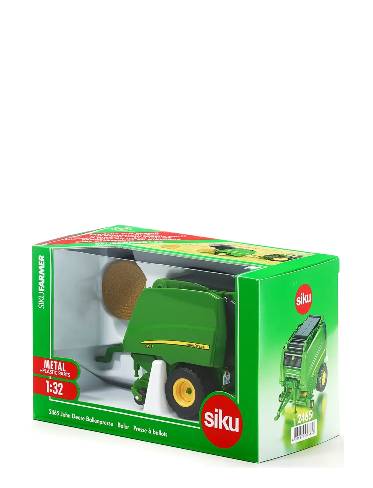 Siku - J.DEERE BALPRESS 1:32 - traktorer - multi - 1