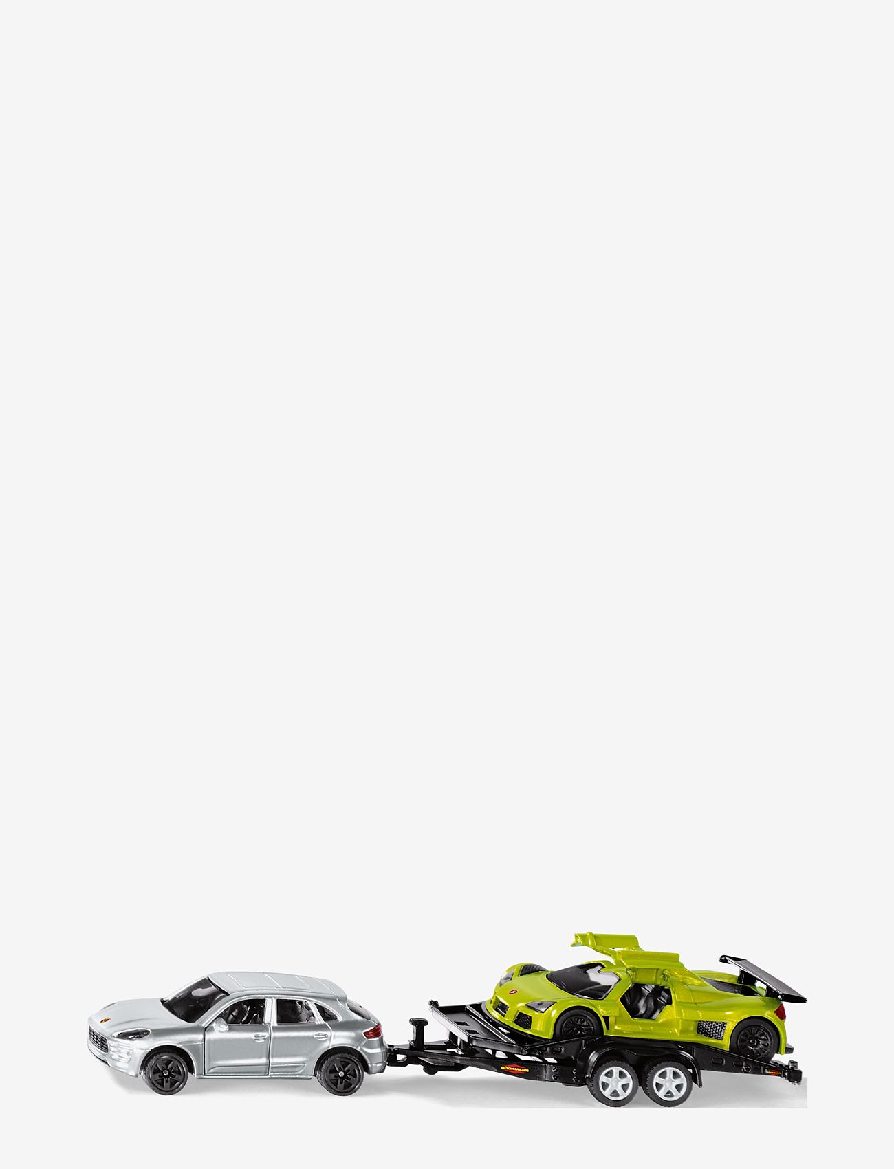 Siku - BIL M SPORTBILSTRAILER 1:55 - toy cars - multi - 0