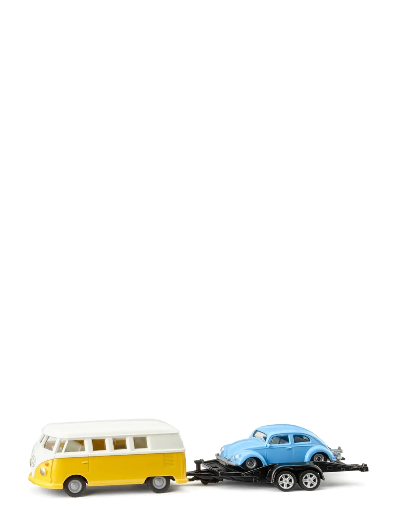 Siku SIKU MINIBUSS MED SLÄP 1:50 - Busser - MULTI / yellow