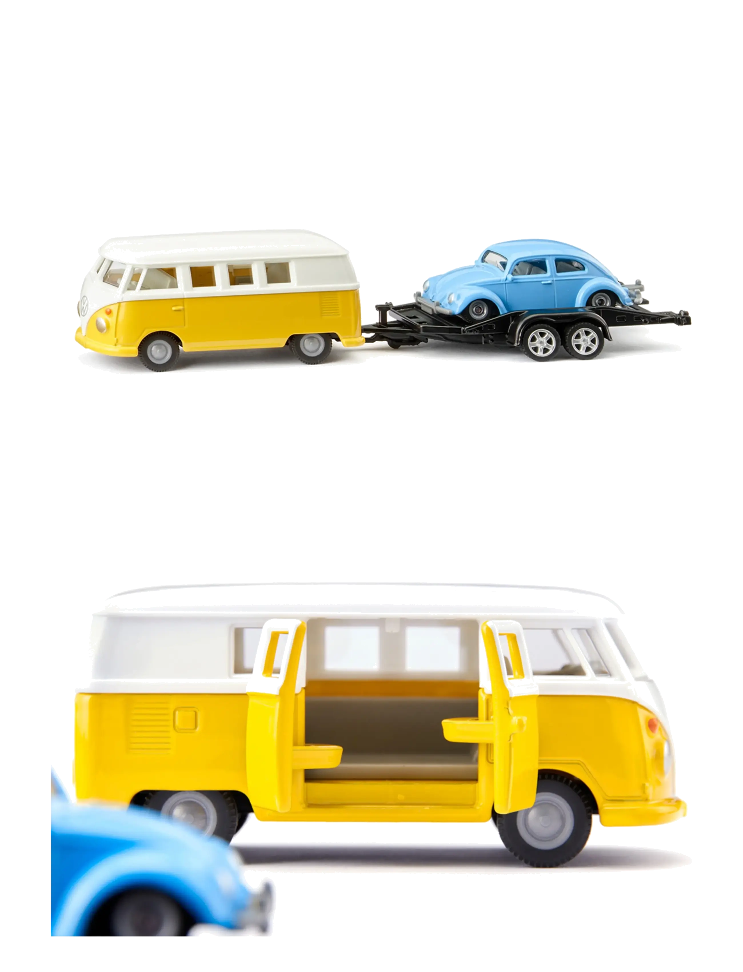 Siku - SIKU MINIBUSS MED SLÄP 1:50 - busser - multi - 2