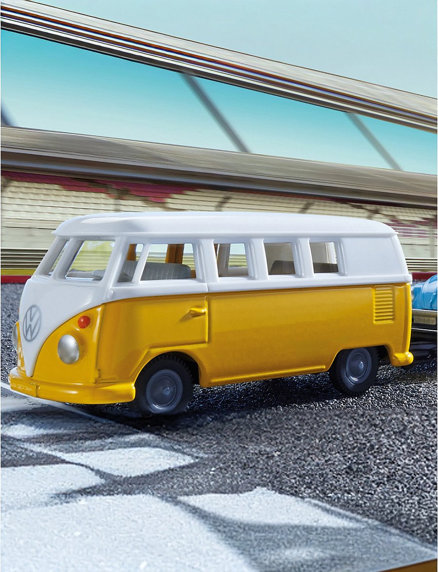 Siku - SIKU MINIBUSS MED SLÄP 1:50 - bussar - multi - 0
