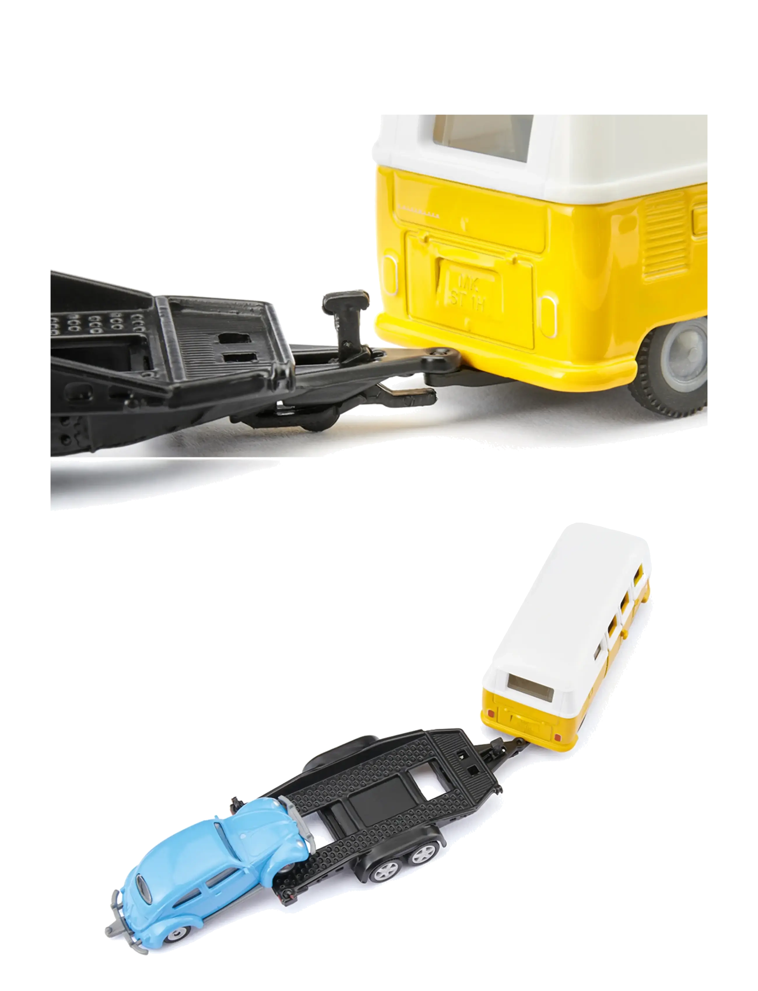 Siku - SIKU MINIBUSS MED SLÄP 1:50 - busser - multi - 3