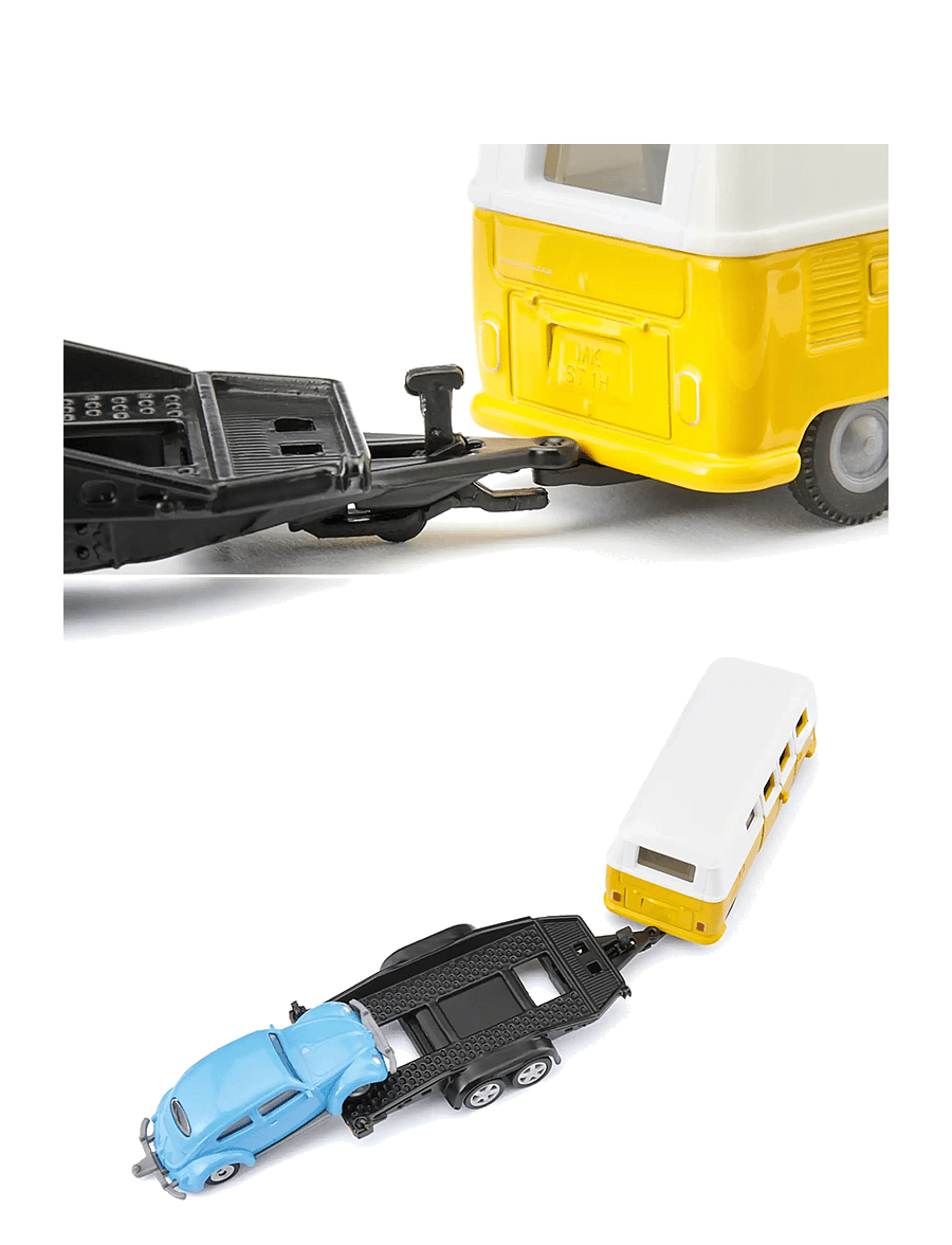 Siku - SIKU MINIBUSS MED SLÄP 1:50 - bussar - multi - 3