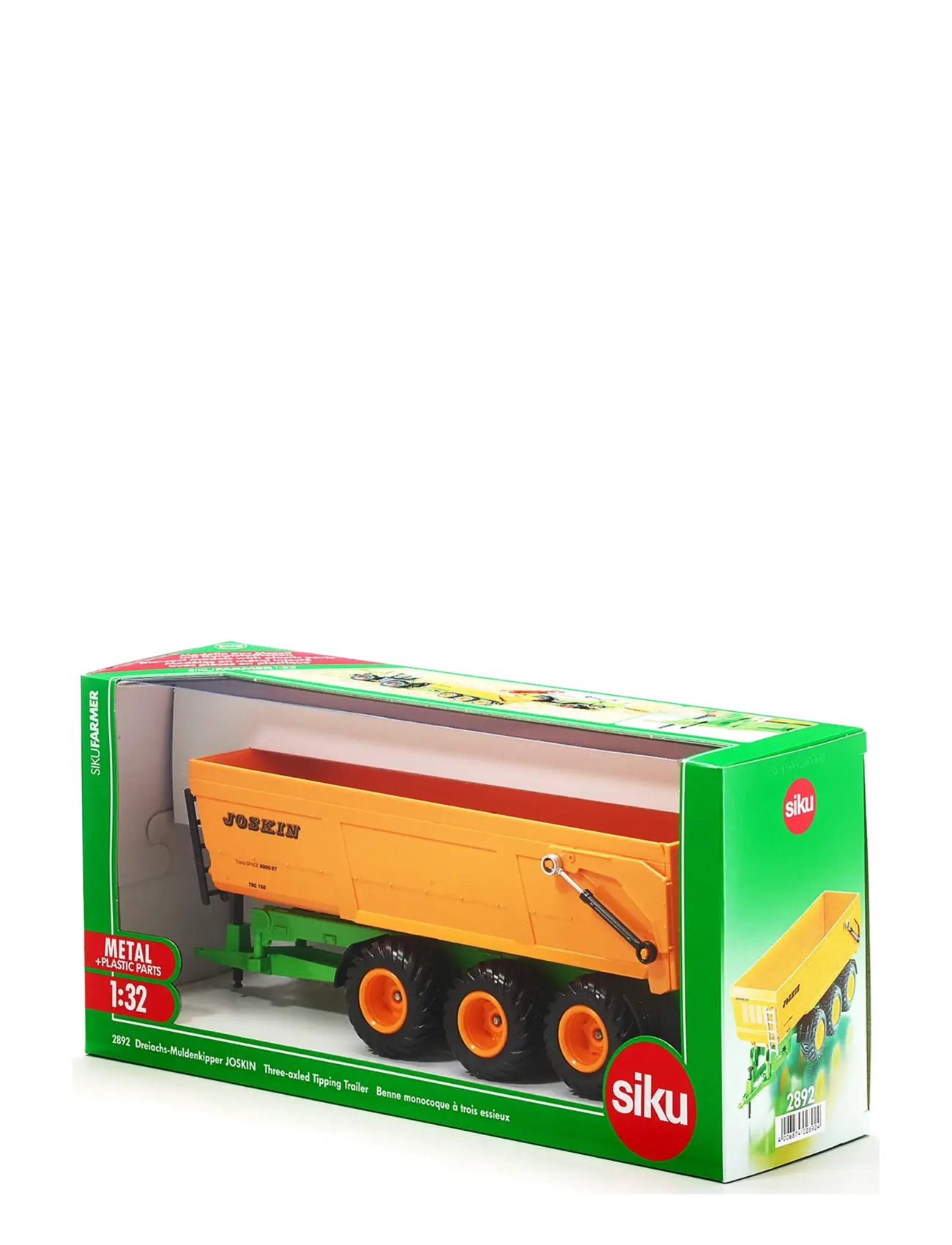 Siku - TIPPTRAILER JOSKIN 3-AXL 1:32 - byggmaskiner - multi - 1