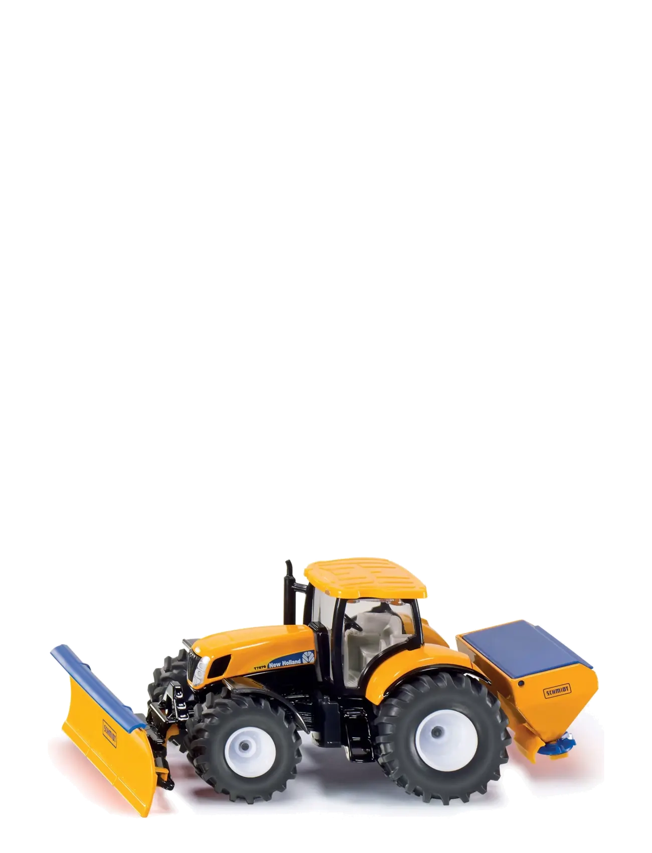 Siku Traktor,Plog,Saltspridare 1:50, One Size, Orange, Legetøjskøretøjer > Traktorer, Børn