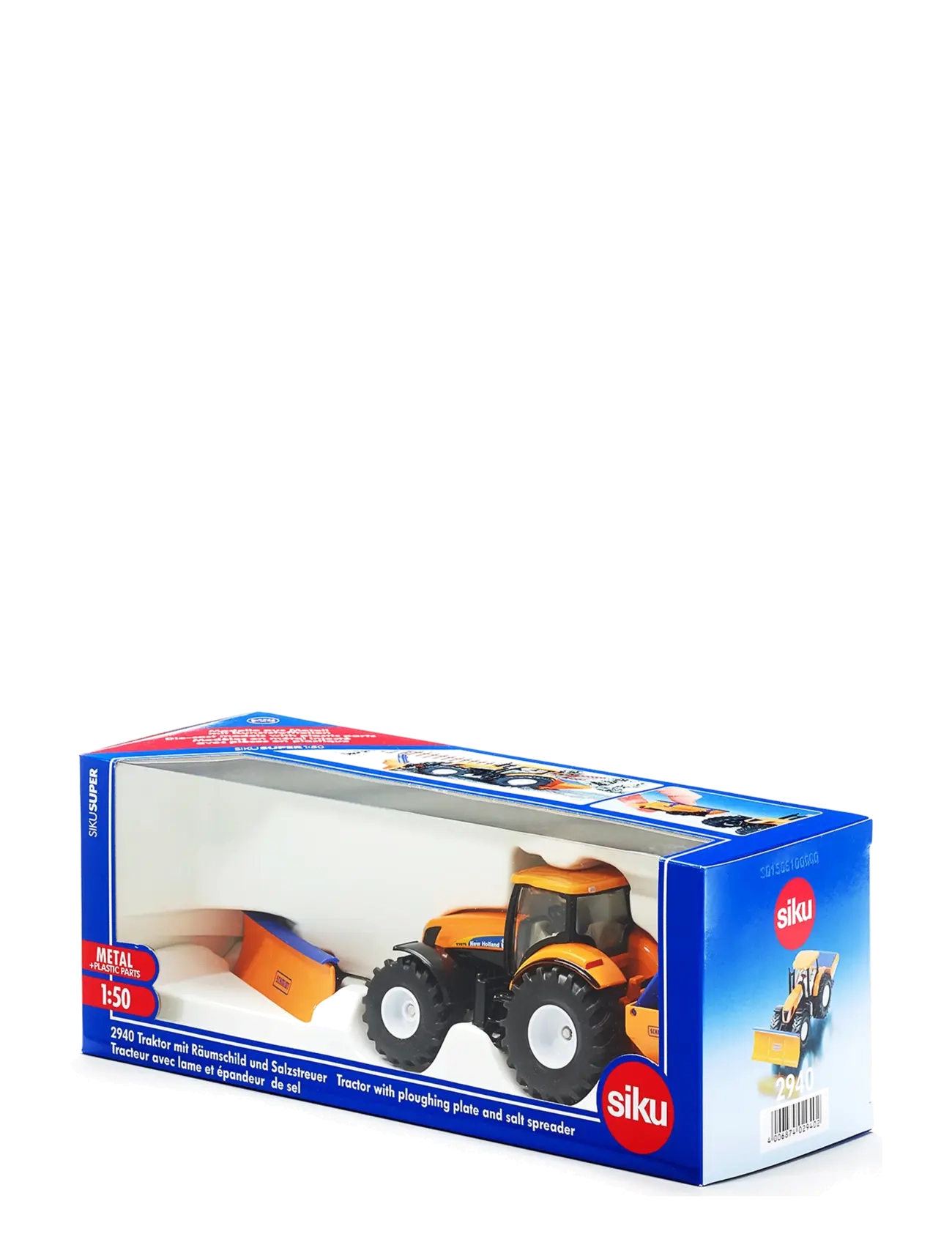 Siku - TRAKTOR,PLOG,SALTSPRIDARE 1:50 - traktorer - multi - 1