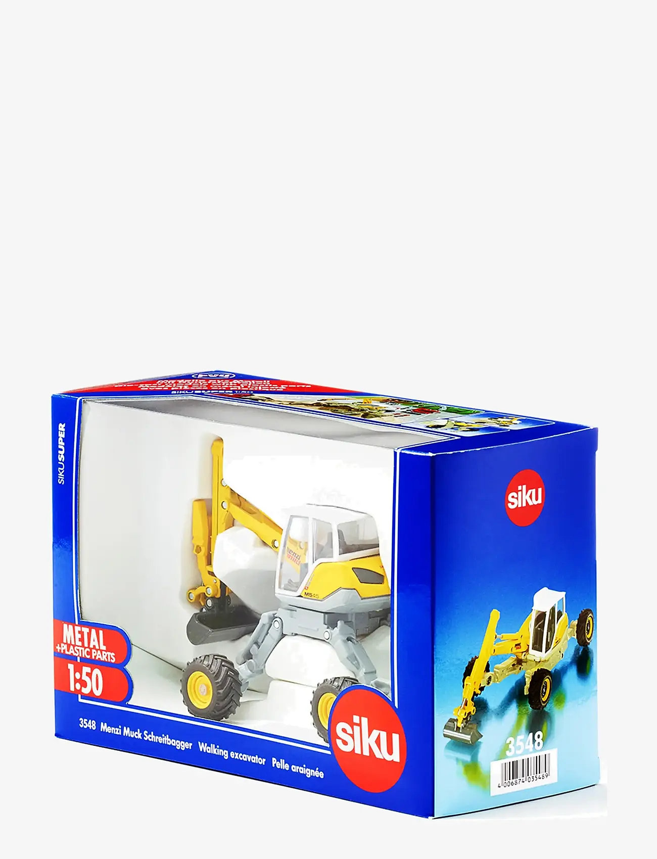 Siku - MULTI GRÄVMASKIN 1:50 - byggekøretøjer - multi - 5