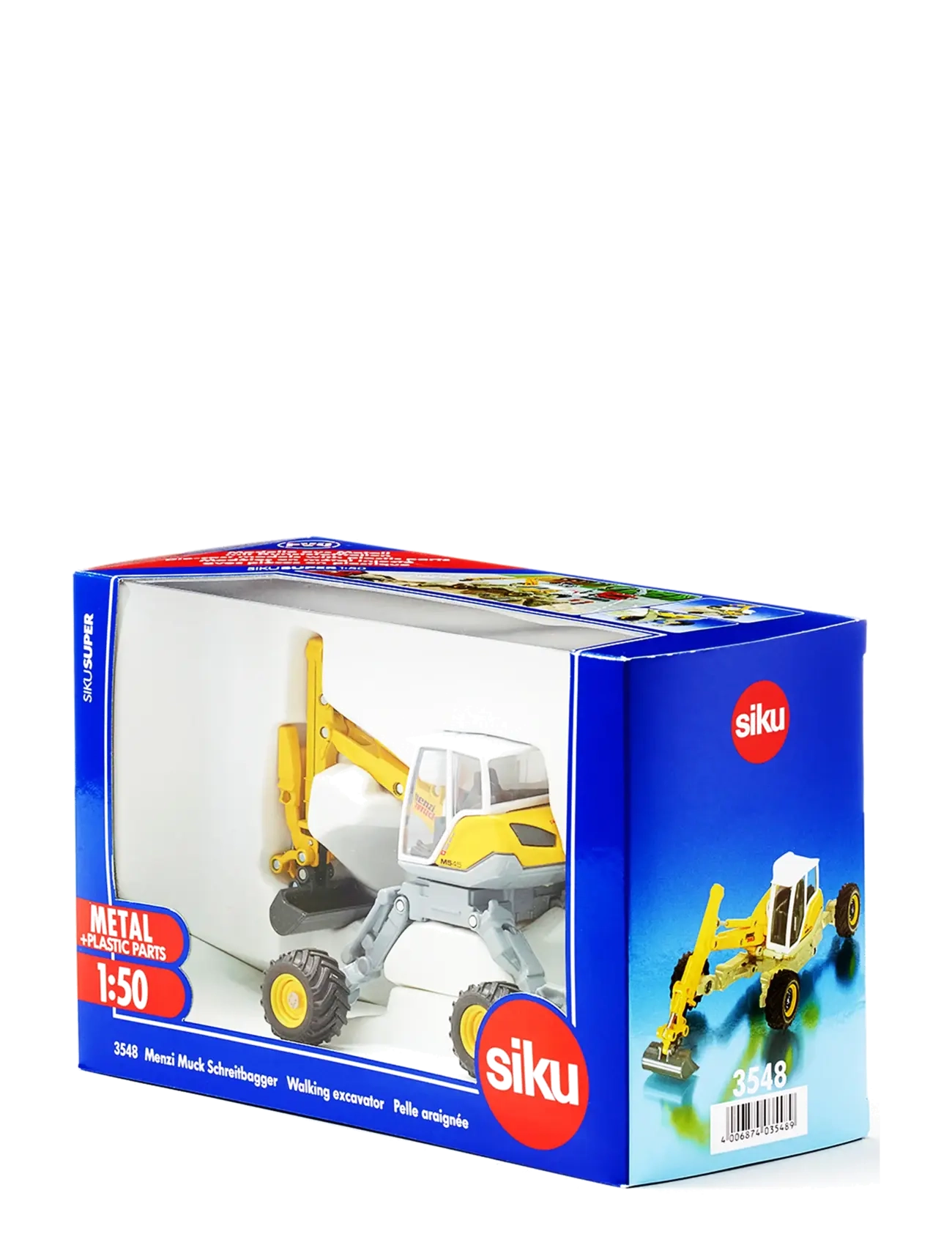 Siku - MULTI GRÄVMASKIN 1:50 - byggmaskiner - multi - 5