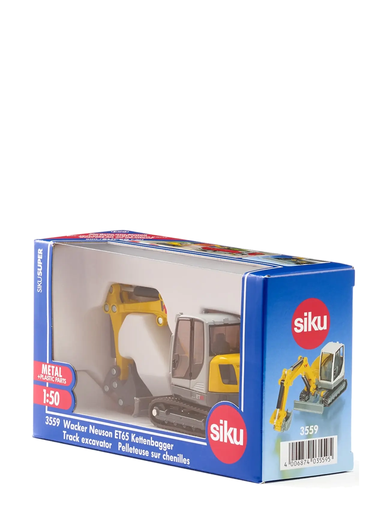Siku - GRÄVMASKIN 1:50 - byggmaskiner - multi - 4