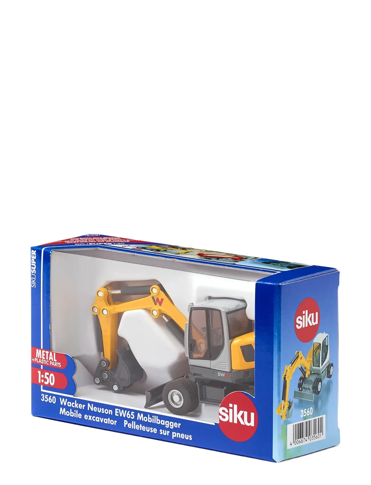 Siku - MOBIL GRÄVMASKIN 1:50 - byggekøretøjer - multi - 2