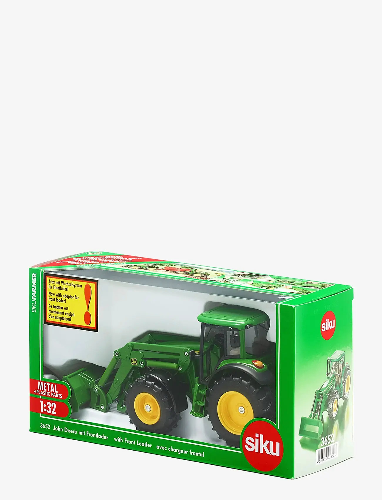Siku - J. DEERE FRONTLASTARE 1:32 - byggmaskiner - multi - 2