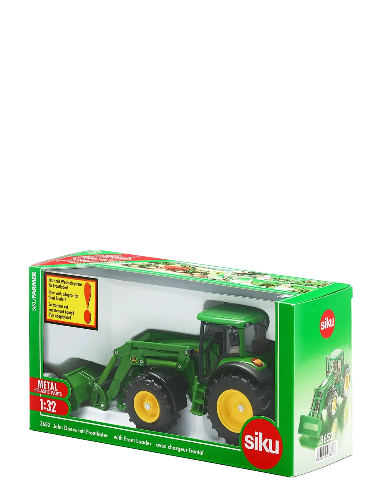 Siku - J. DEERE FRONTLASTARE 1:32 - byggekøretøjer - multi - 1