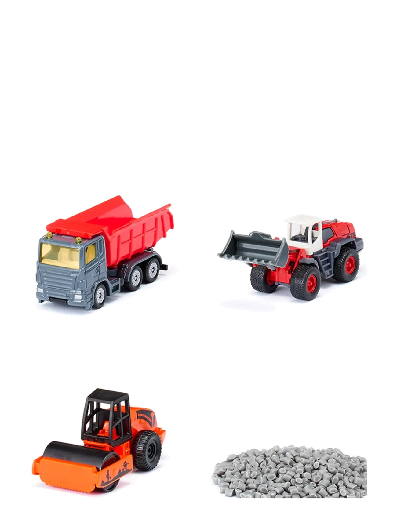 Siku PRESENTSET VÄGARBETE - Kjøretøy - MULTI / red
