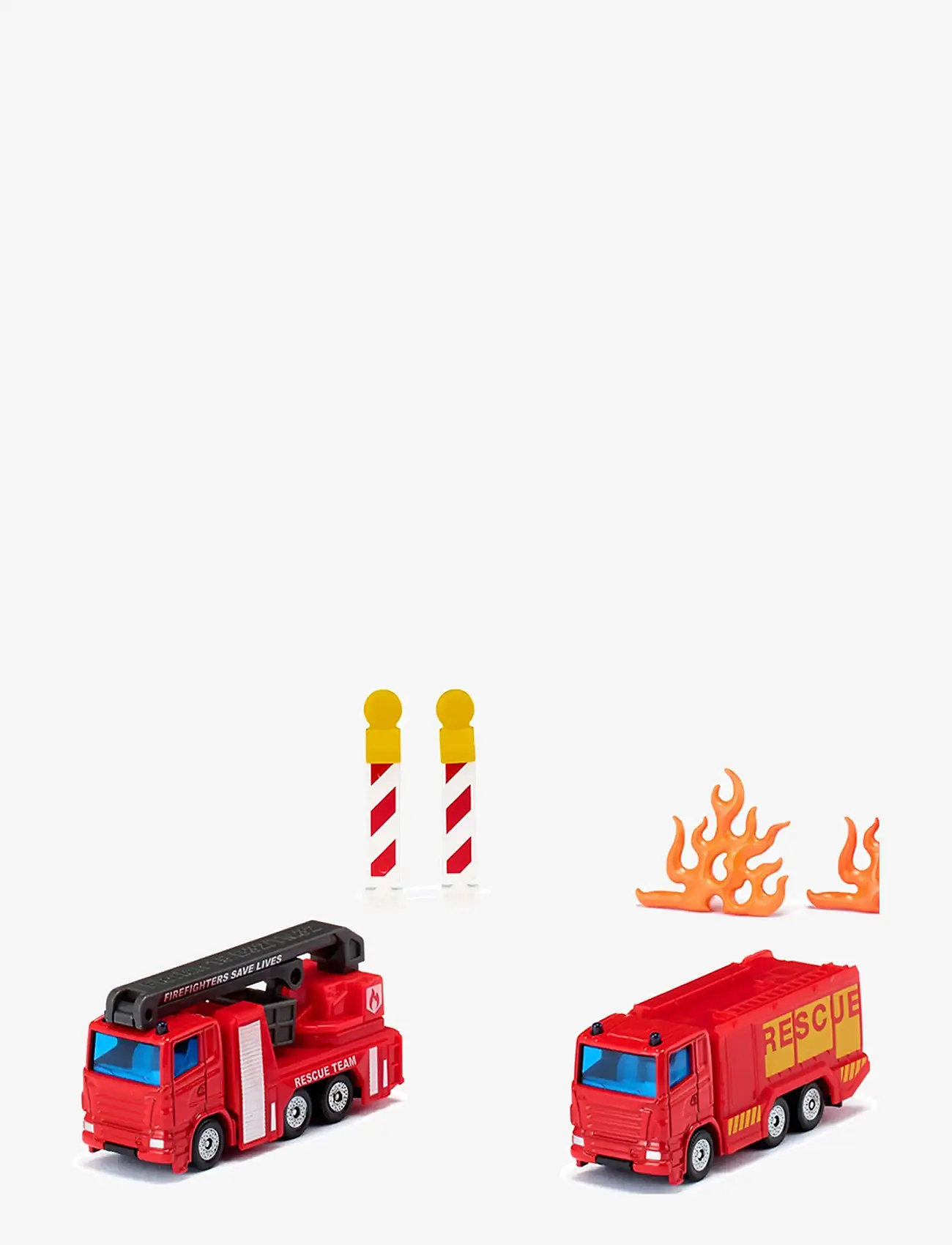 Siku - PRESENTSET BRANDBILAR M TILLBEHÖR - fire trucks - multi - 0