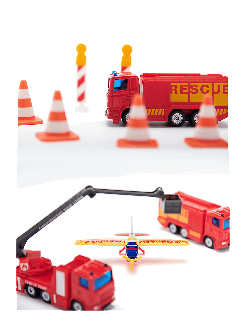 Siku - PRESENTSET BRANDBILAR M TILLBEHÖR - fire trucks - multi - 1
