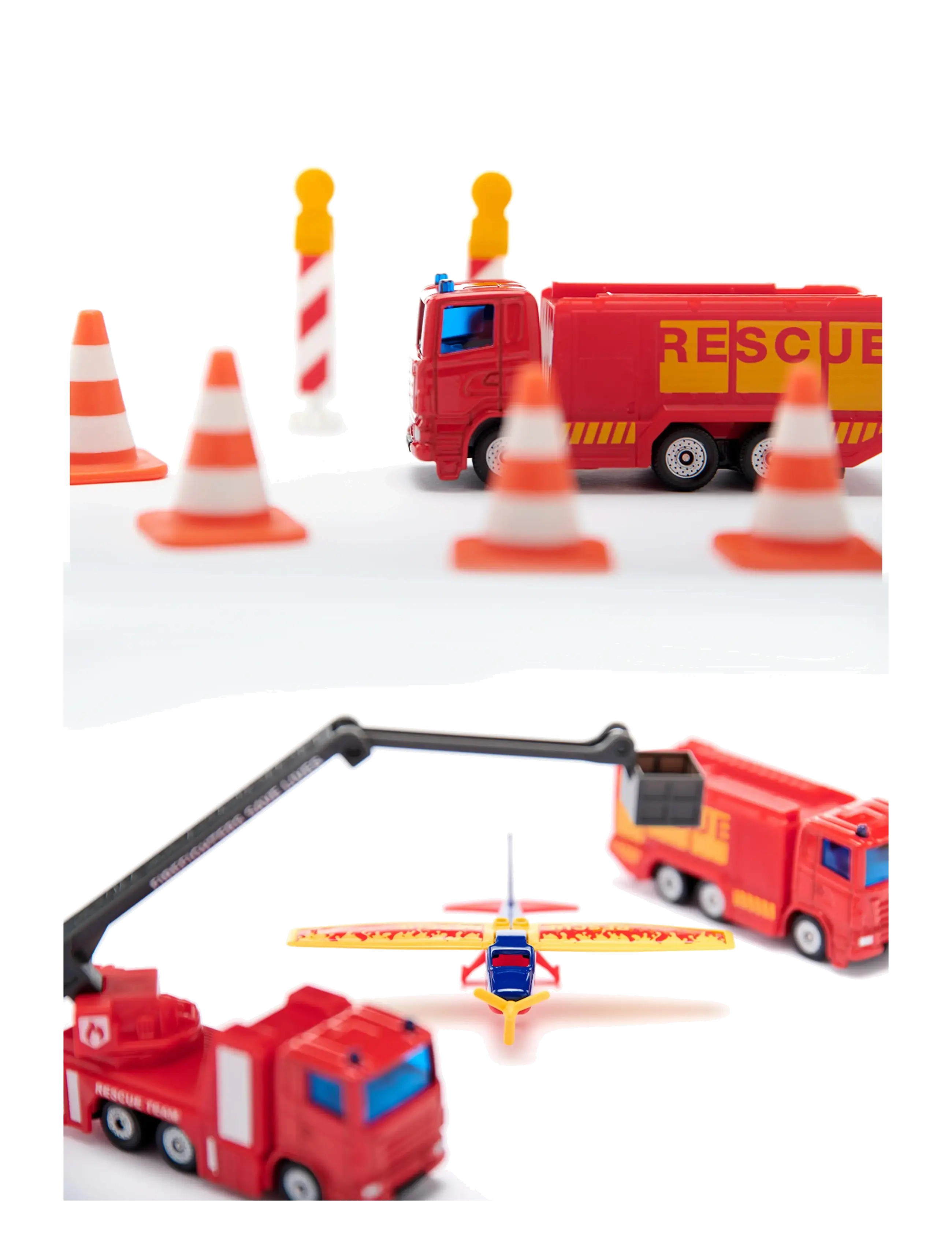 Siku - PRESENTSET BRANDBILAR M TILLBEHÖR - brannbiler - multi - 1