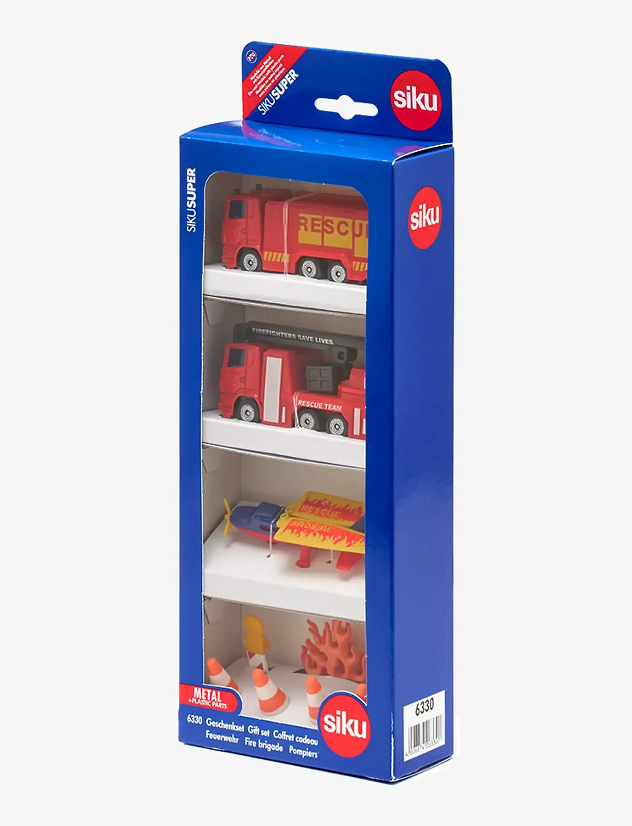Siku - PRESENTSET BRANDBILAR M TILLBEHÖR - fire trucks - multi - 3