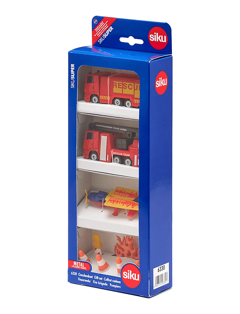 Siku - PRESENTSET BRANDBILAR M TILLBEHÖR - fire trucks - multi - 3