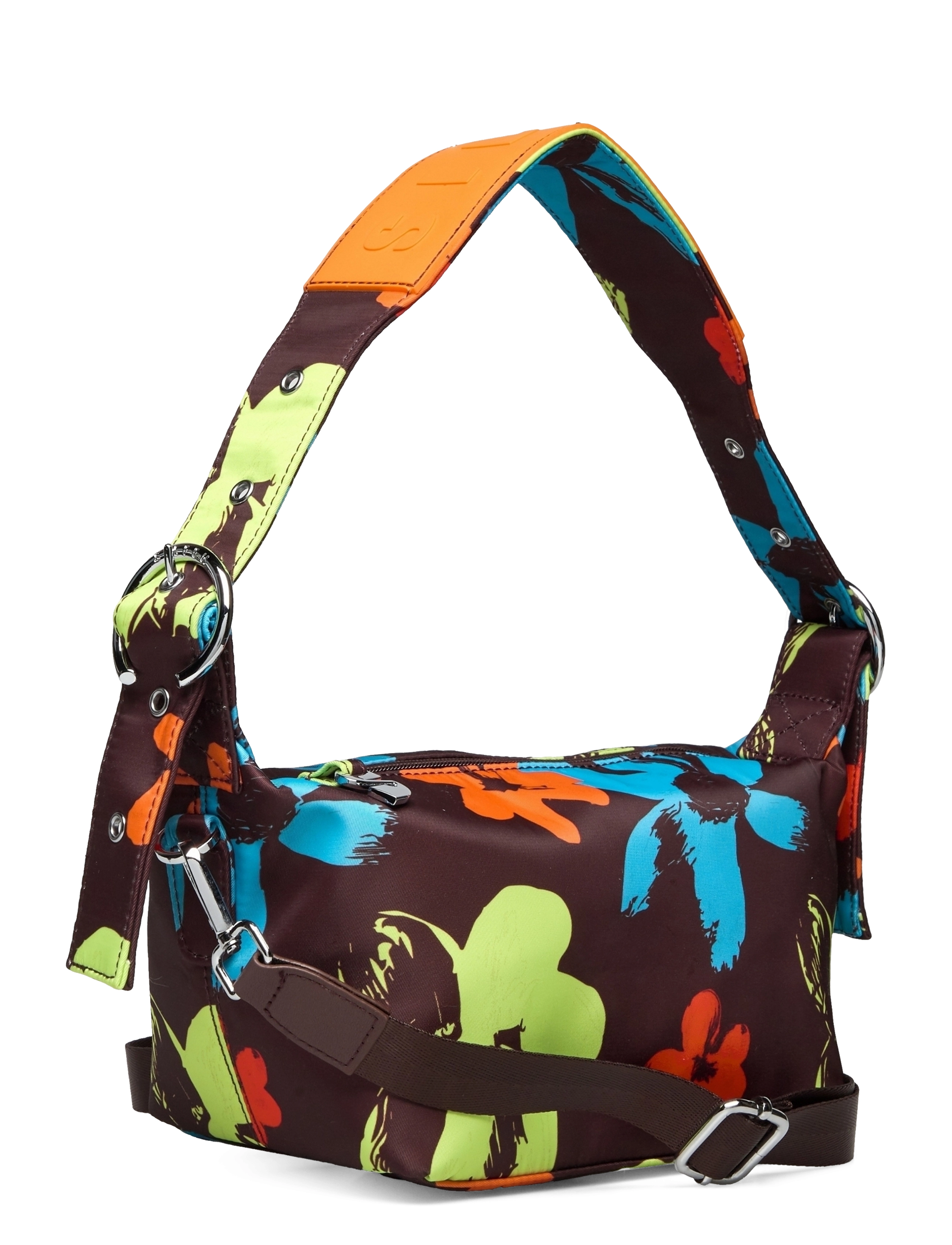 Silfen - Crossbody bag Pippi - 70s flowers - 2