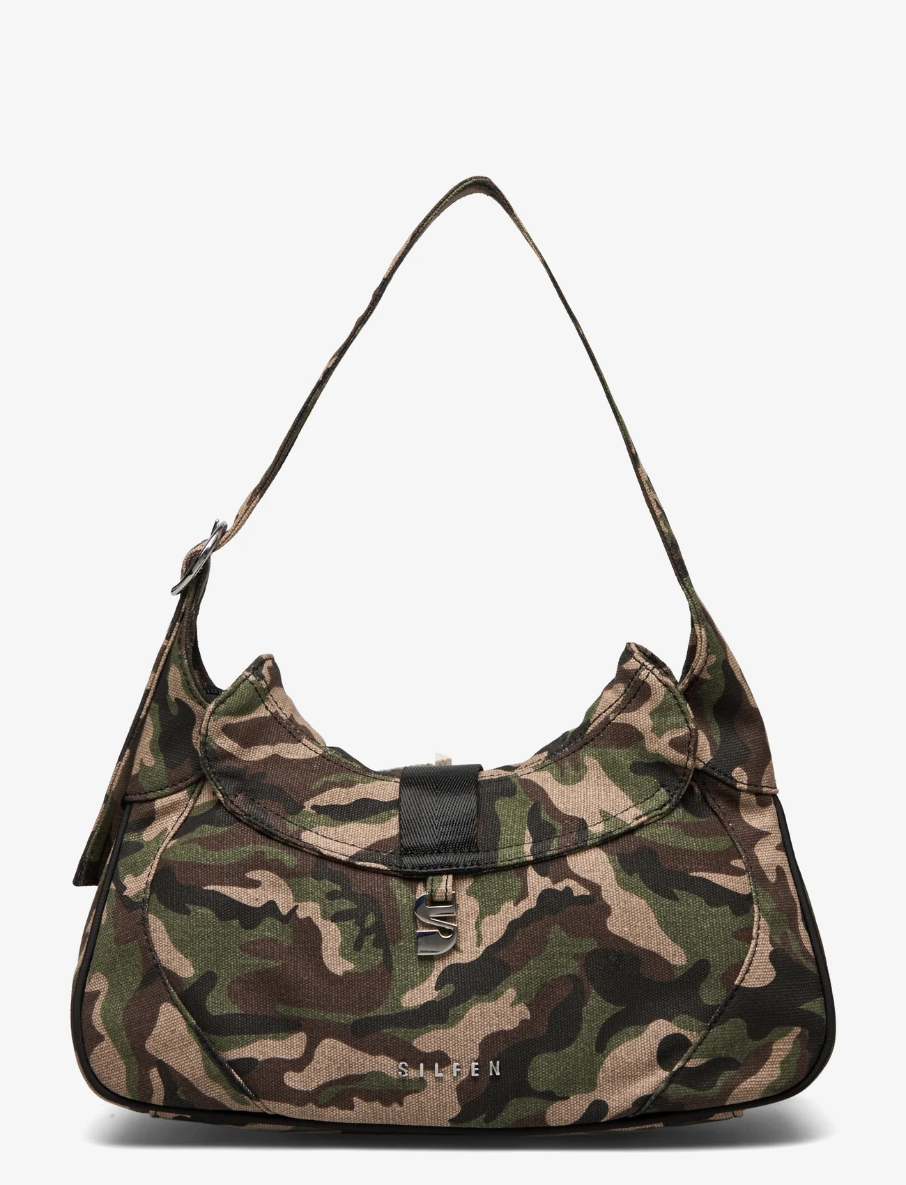 Silfen - Thea Shoulder Bag - vakarėlių drabužiai išparduotuvių kainomis - natural camouflage - 1