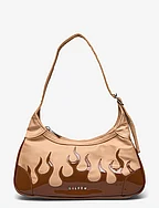 Thora - Flame Shoulder Bag - MOCCA