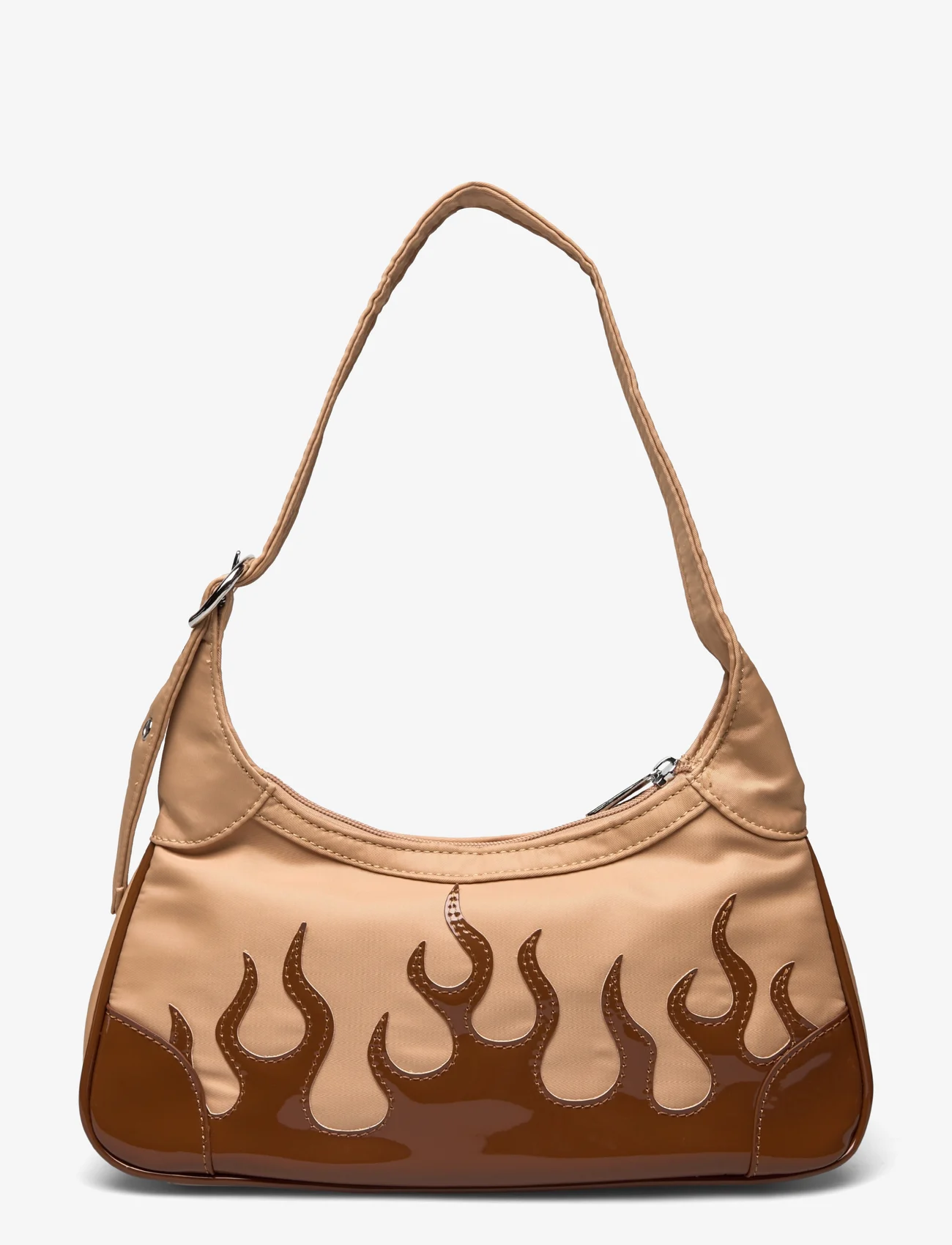 Silfen - Thora - Flame Shoulder Bag - festmode zu outlet-preisen - mocca - 1