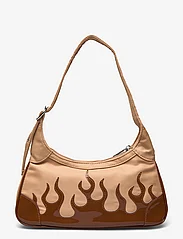 Silfen - Thora - Flame Shoulder Bag - party wear at outlet prices - mocca - 1
