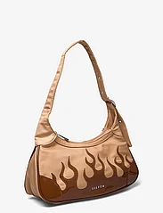 Silfen - Thora - Flame Shoulder Bag - party wear at outlet prices - mocca - 2