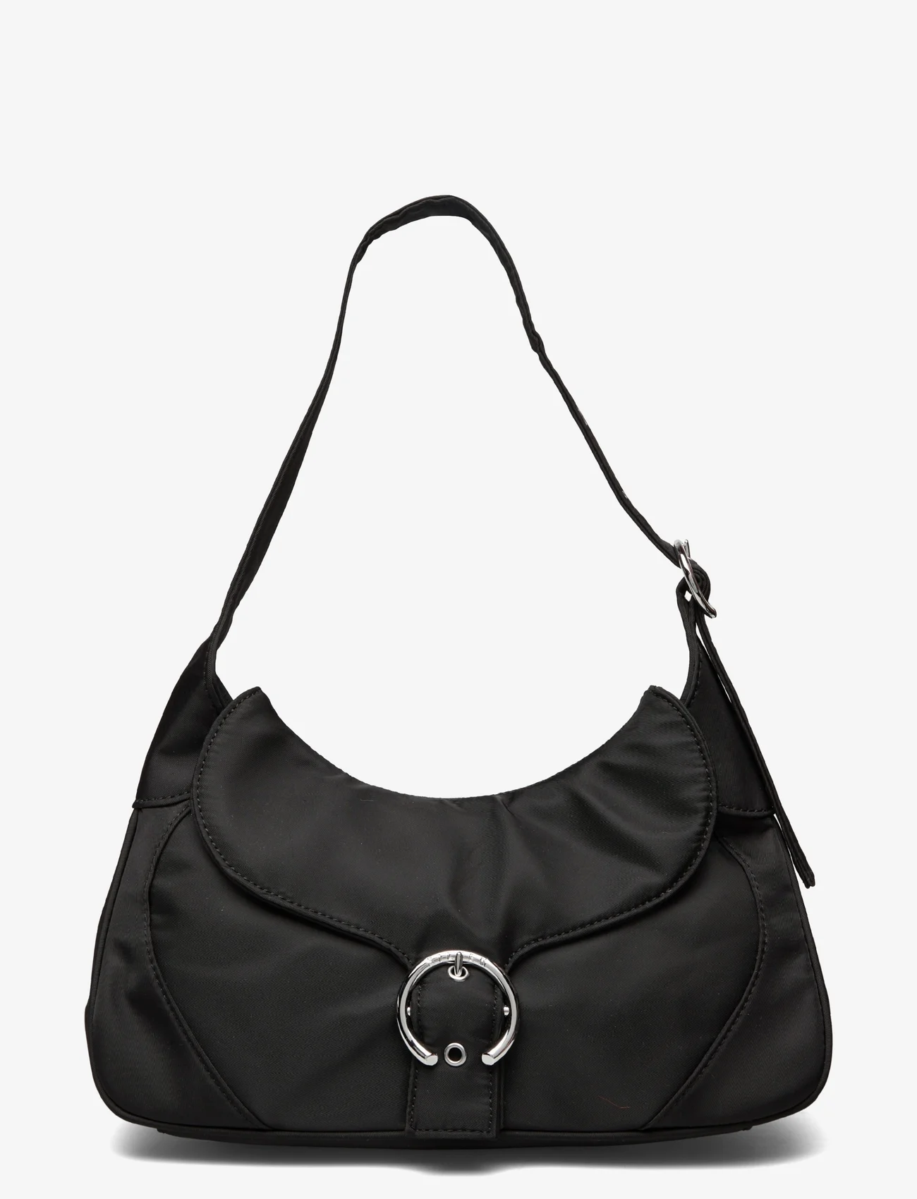Silfen - Thea - Buckle Shoulder Bag - party wear at outlet prices - black - 0