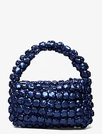 Leila Shoulder Bag - METALLIC BLUE
