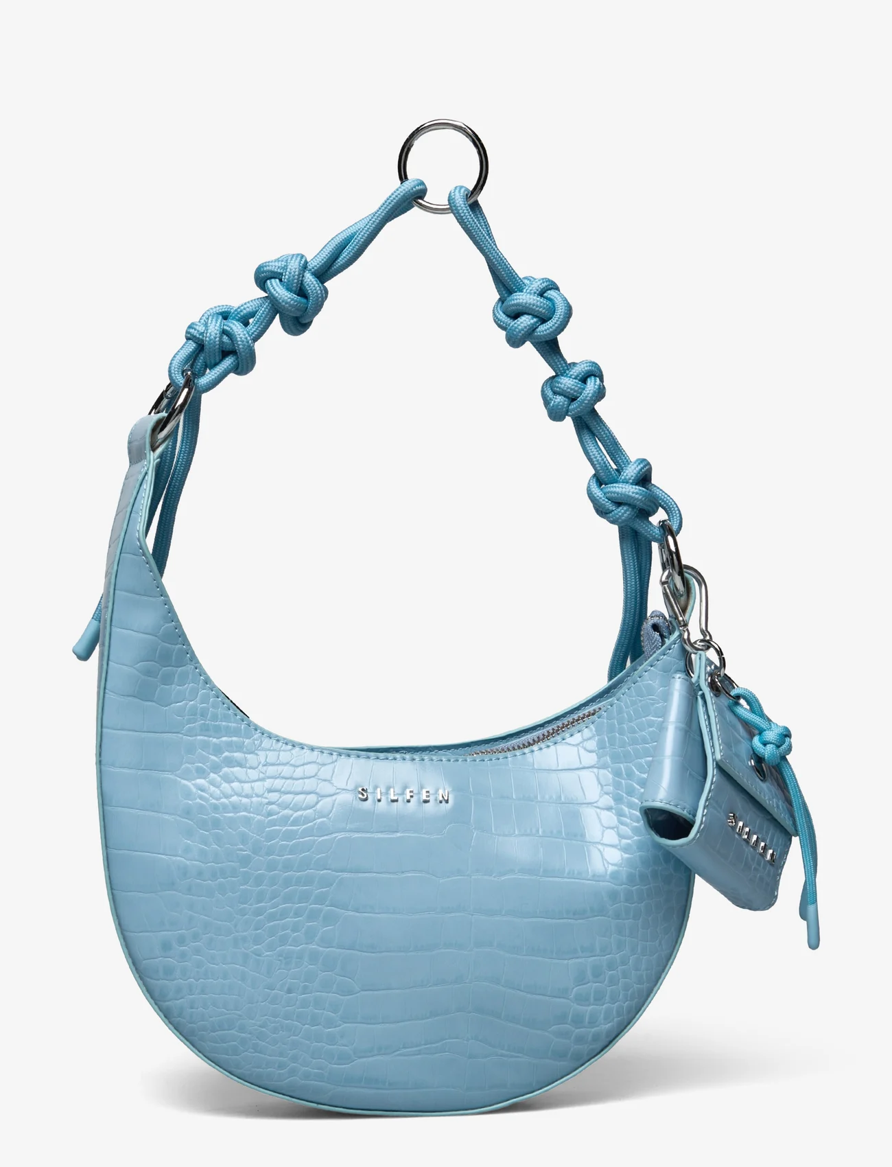 Silfen - Helene Shoulder Bag - feestelijke kleding voor outlet-prijzen - blue turtle - 0
