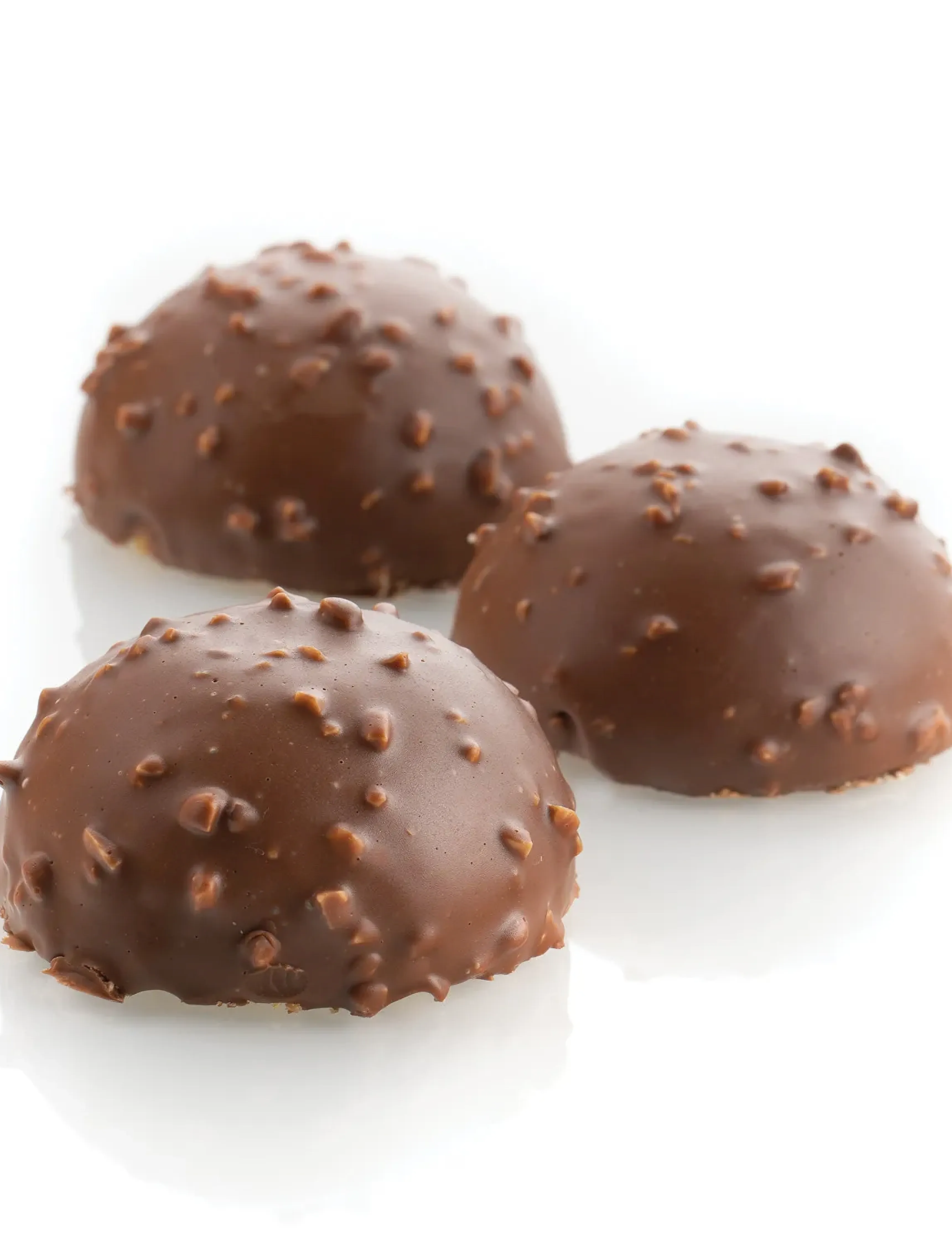 Silikomart Silikoneform Halvkugle 6 Stk. Ø70 H35, FOR 6PCS, Red, Bageforme > Cupcake- Og Muffinsforme, Unisex
